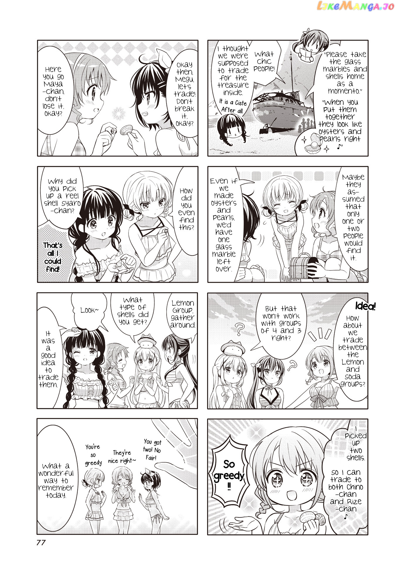 Gochuumon wa Usagi Desu ka? chapter 142 - page 7