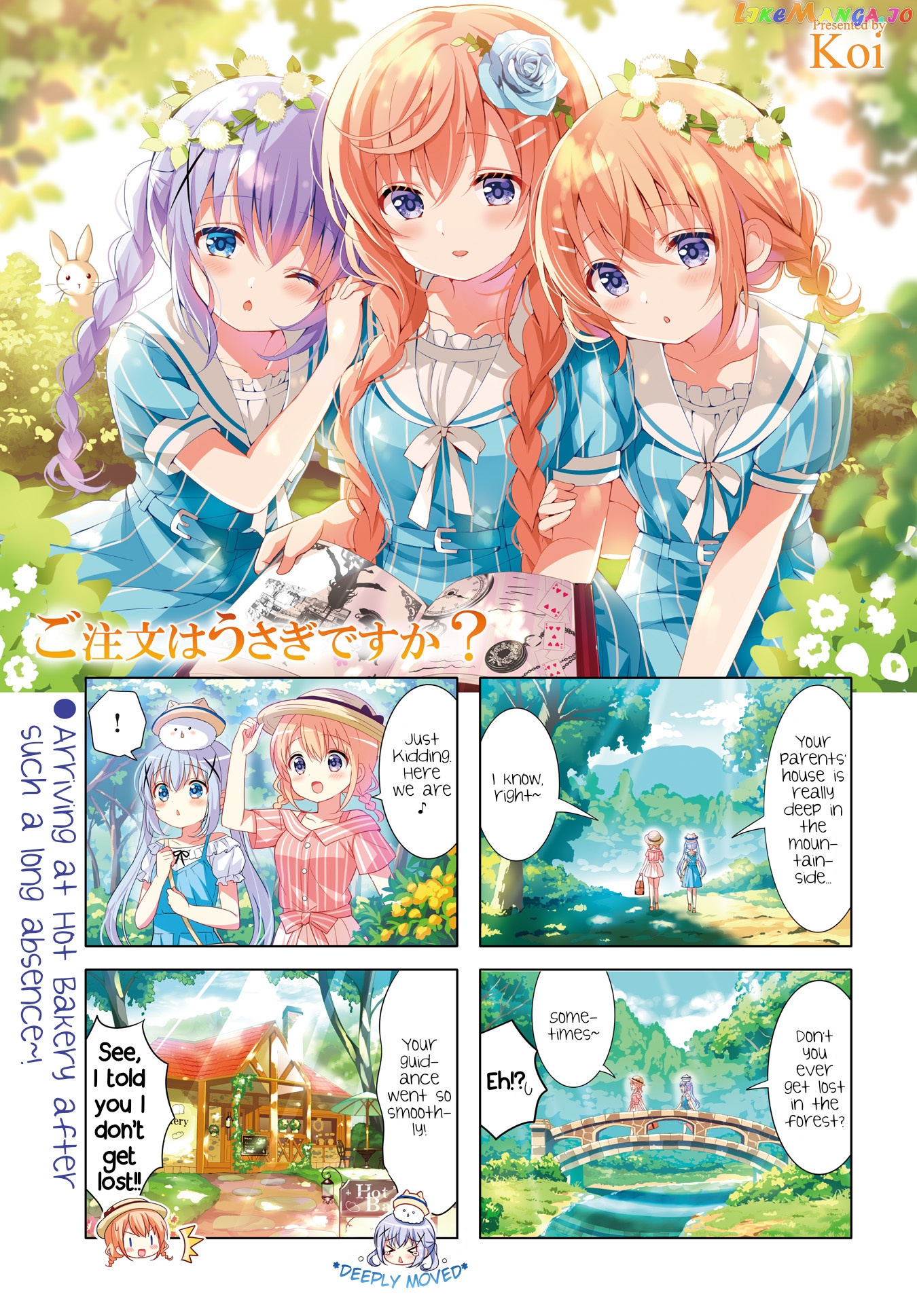 Gochuumon wa Usagi Desu ka? chapter 144 - page 1