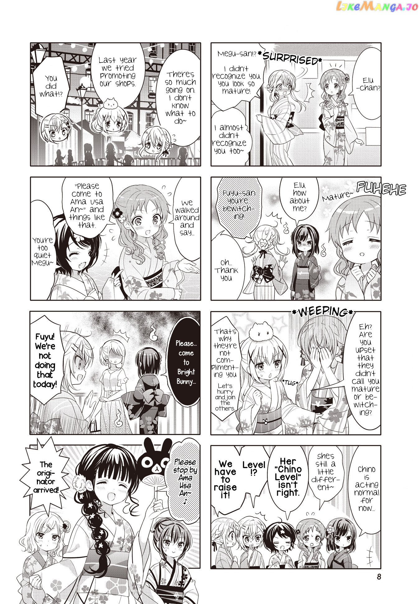 Gochuumon wa Usagi Desu ka? chapter 146 - page 4