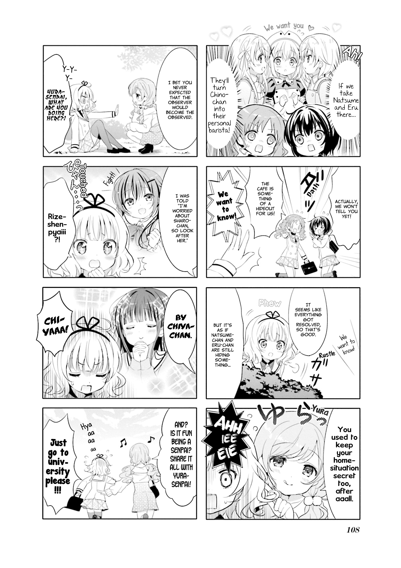 Gochuumon wa Usagi Desu ka? chapter 120 - page 8