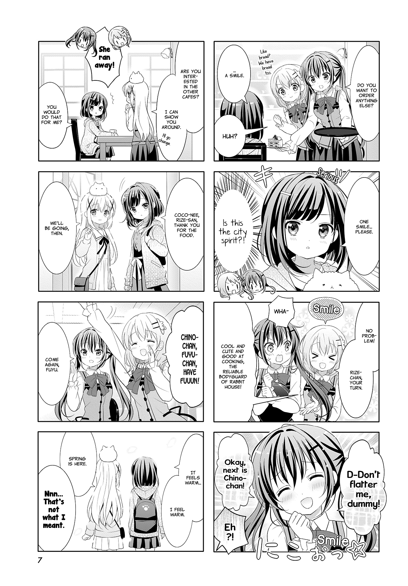Gochuumon wa Usagi Desu ka? chapter 122 - page 4
