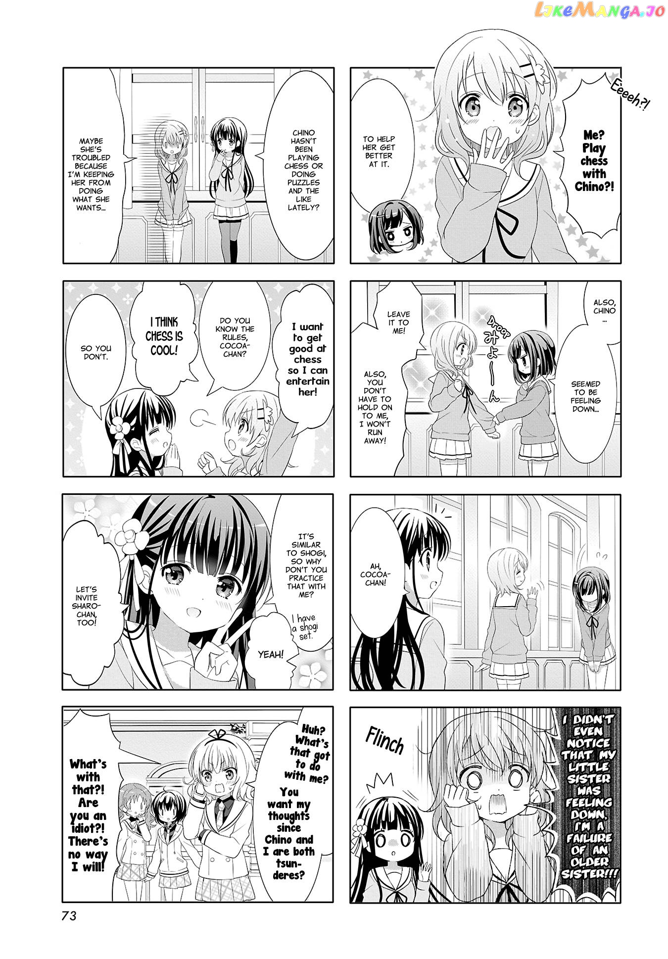 Gochuumon wa Usagi Desu ka? Chapter 123 - page 4