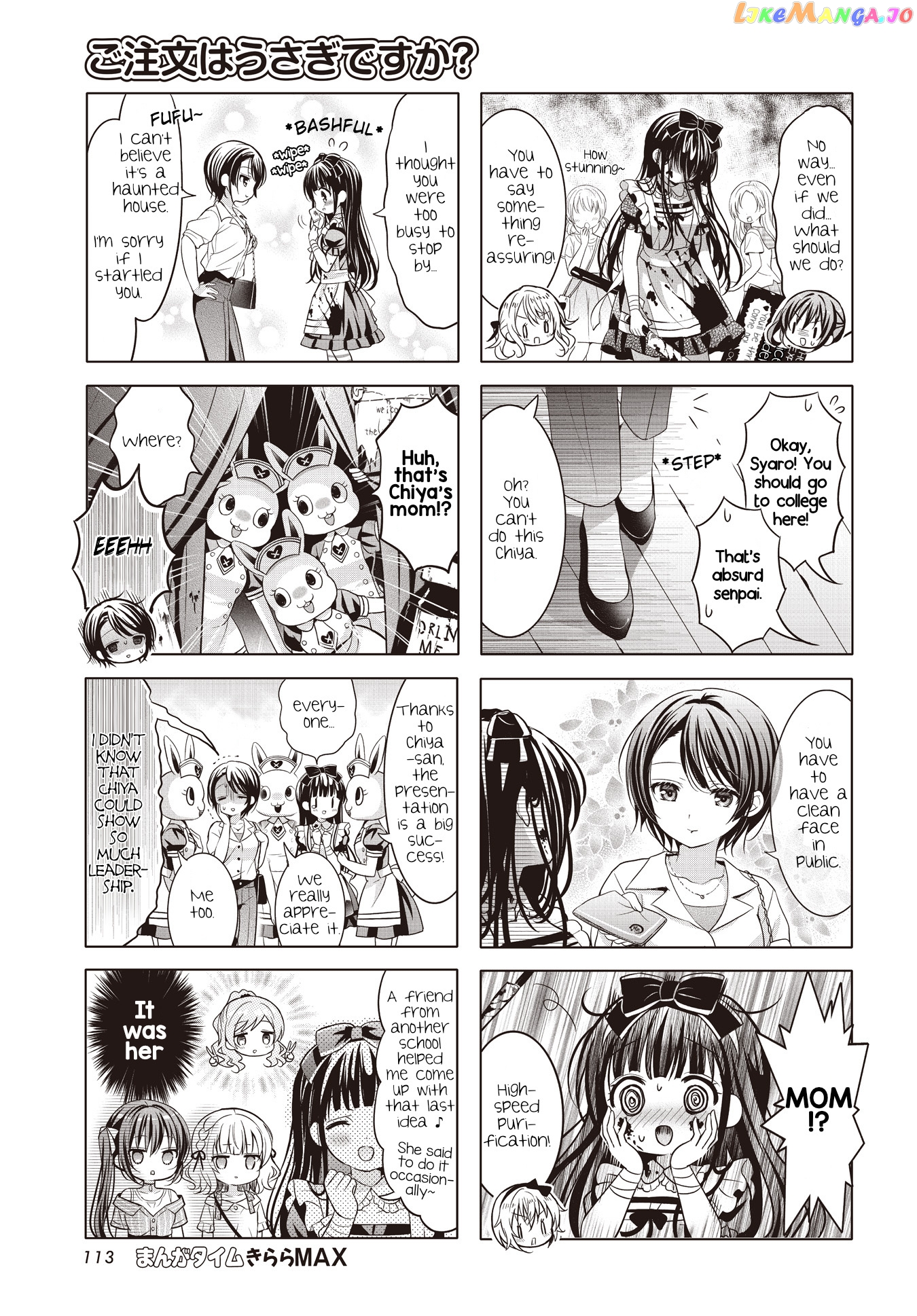 Gochuumon wa Usagi Desu ka? chapter 153 - page 9
