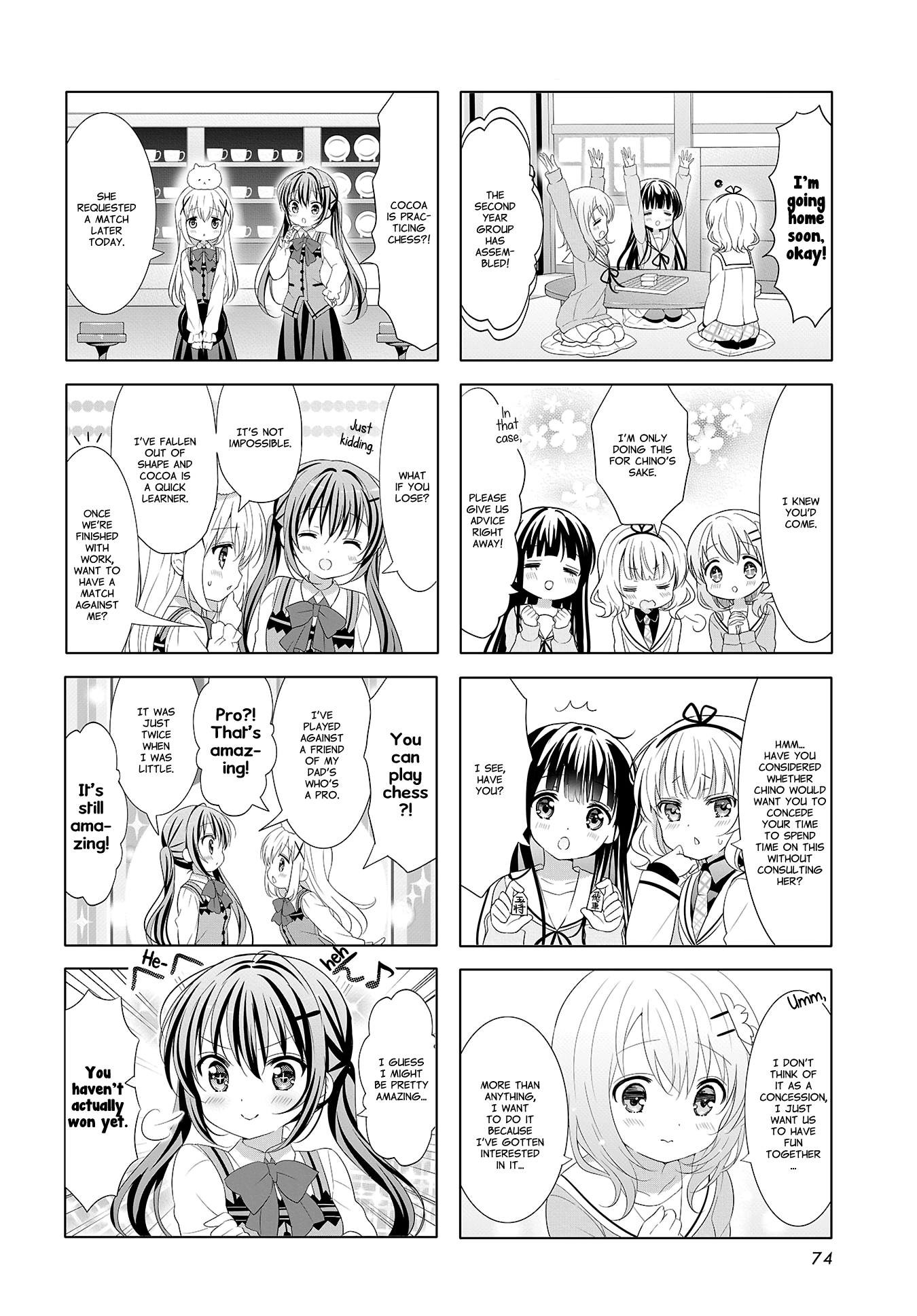 Gochuumon wa Usagi Desu ka? chapter 125 - page 5