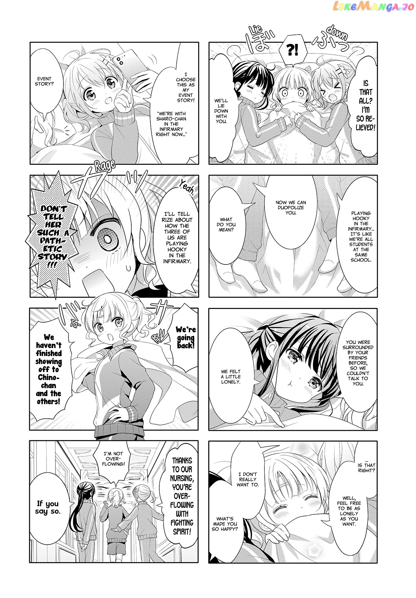 Gochuumon wa Usagi Desu ka? chapter 126 - page 8