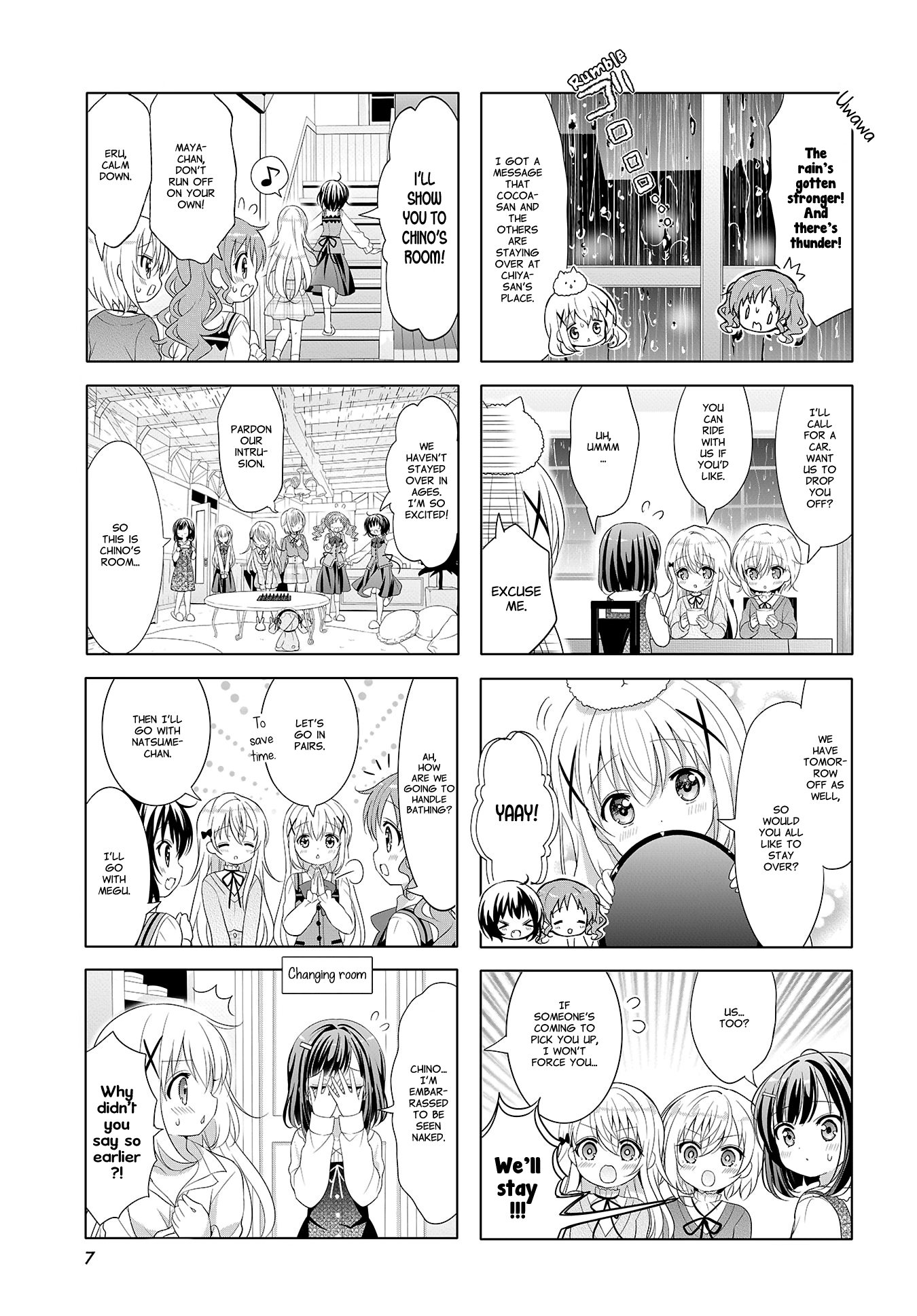 Gochuumon wa Usagi Desu ka? chapter 132 - page 3