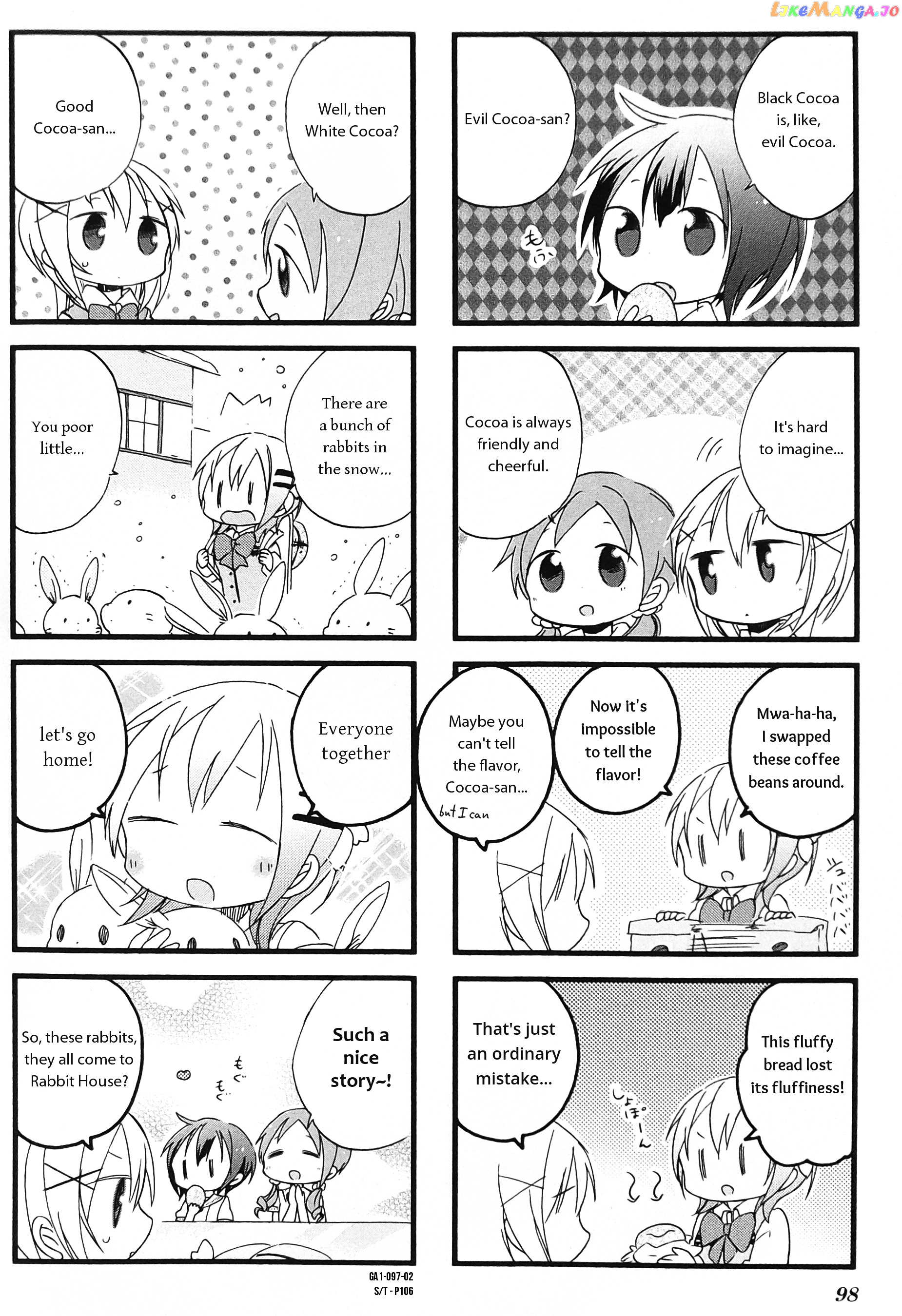 Gochuumon Wa Usagi Desu Ka Anthology Comic chapter 13 - page 2
