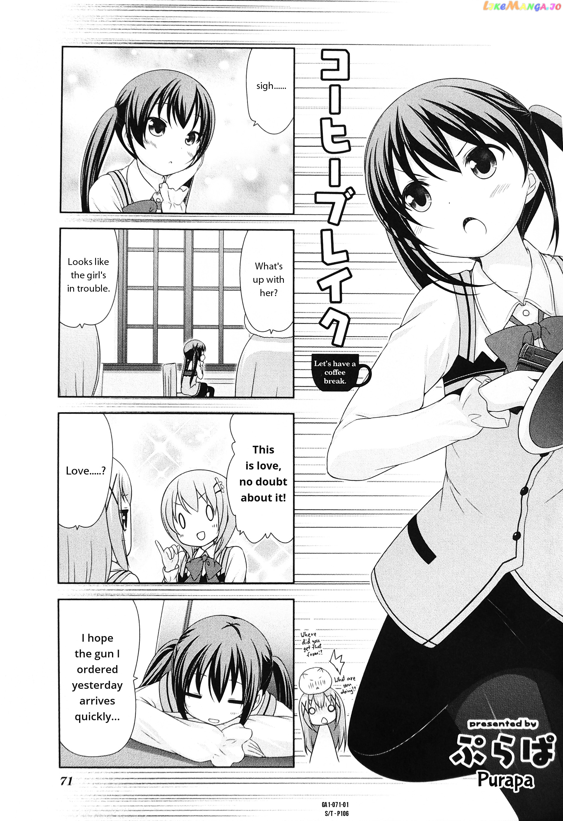 Gochuumon Wa Usagi Desu Ka Anthology Comic chapter 14 - page 3