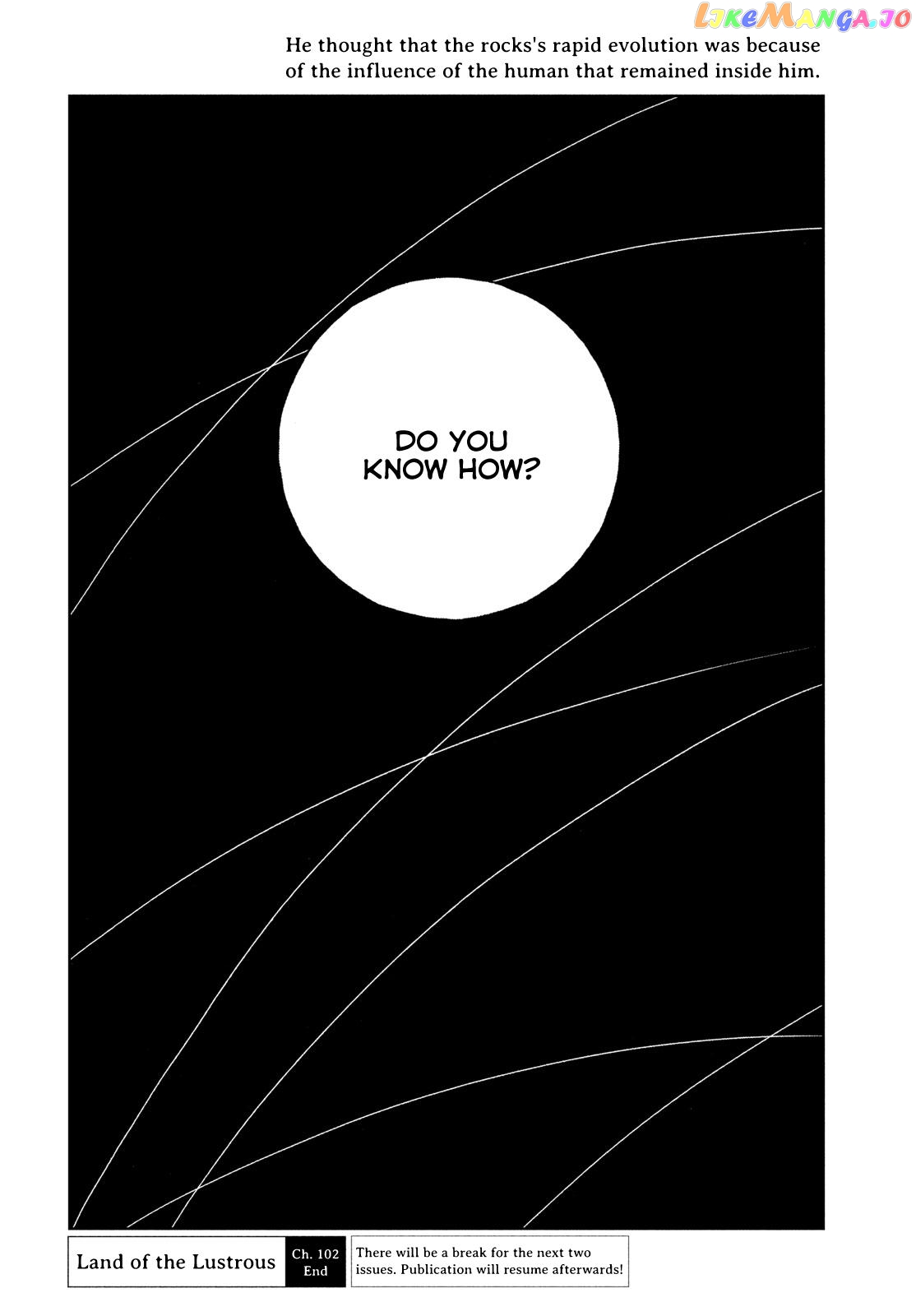 Houseki No Kuni chapter 102 - page 19