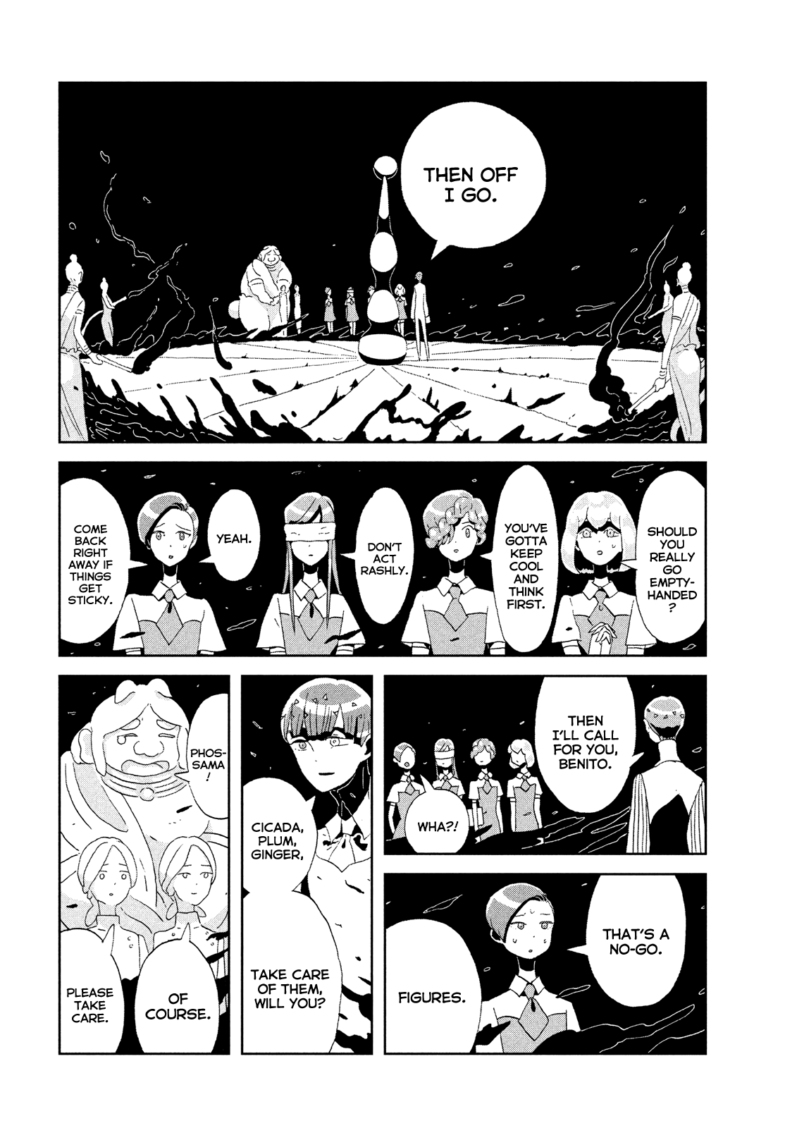 Houseki No Kuni chapter 76 - page 22