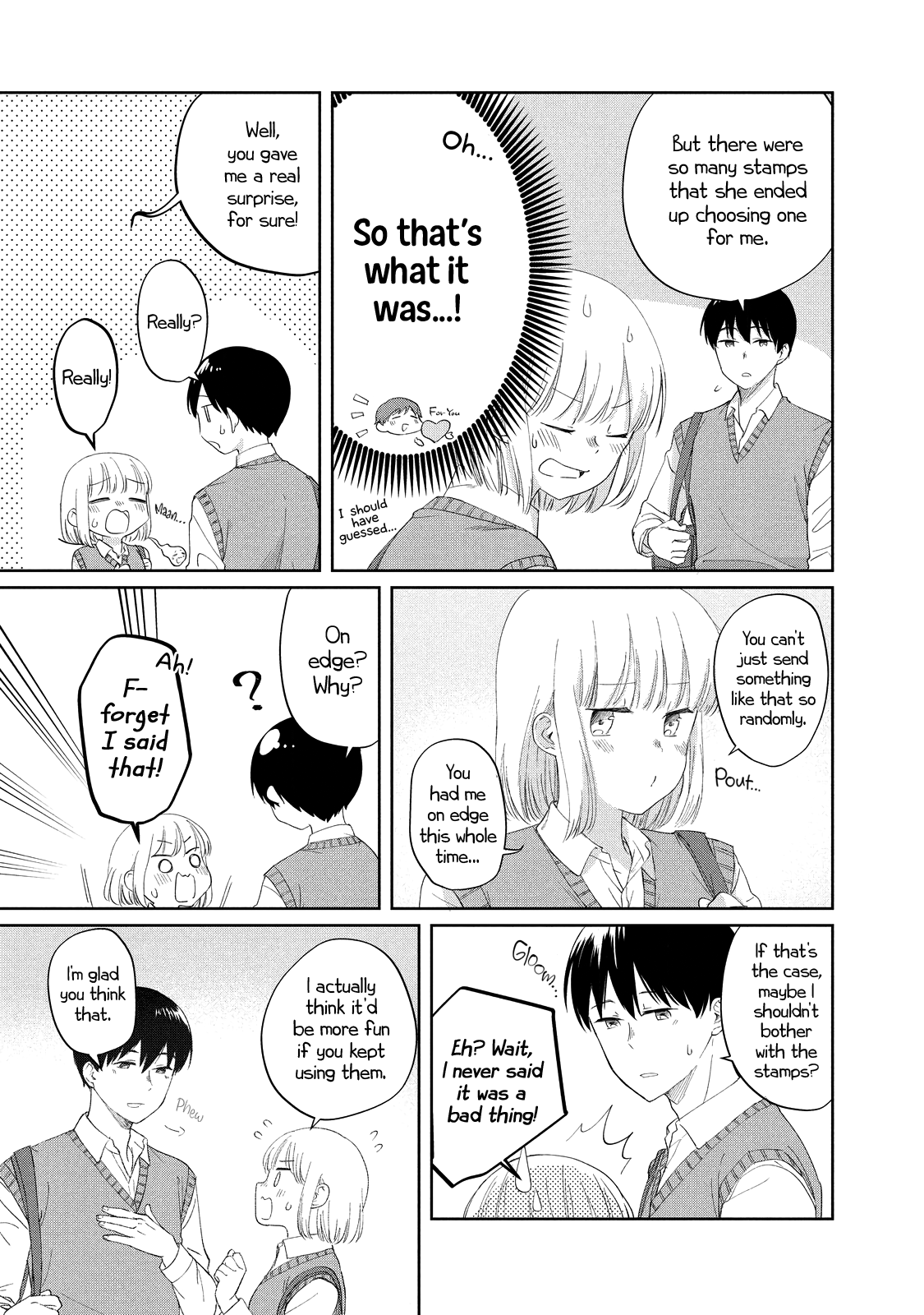 I Am No Match For My Childhood Friend. chapter 8 - page 7