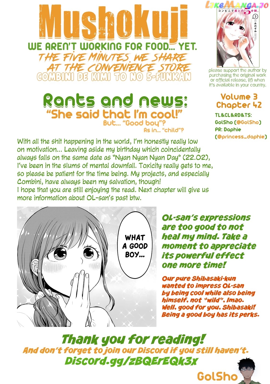 5 Minutes With You At A Convenience Store chapter 42 - page 9