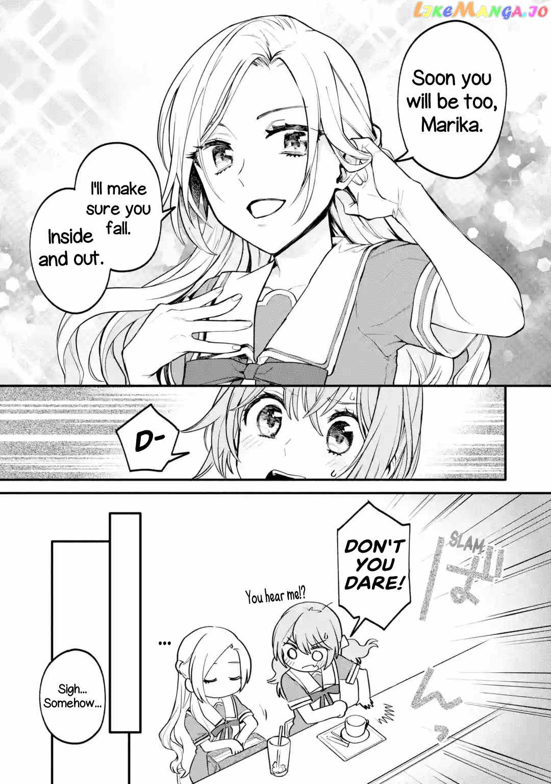 A Yuri Story About A Girl Who Insists “it’s Impossible For Two Girls To Get Together” Completely Falling Within 100 Days chapter 1 - page 28