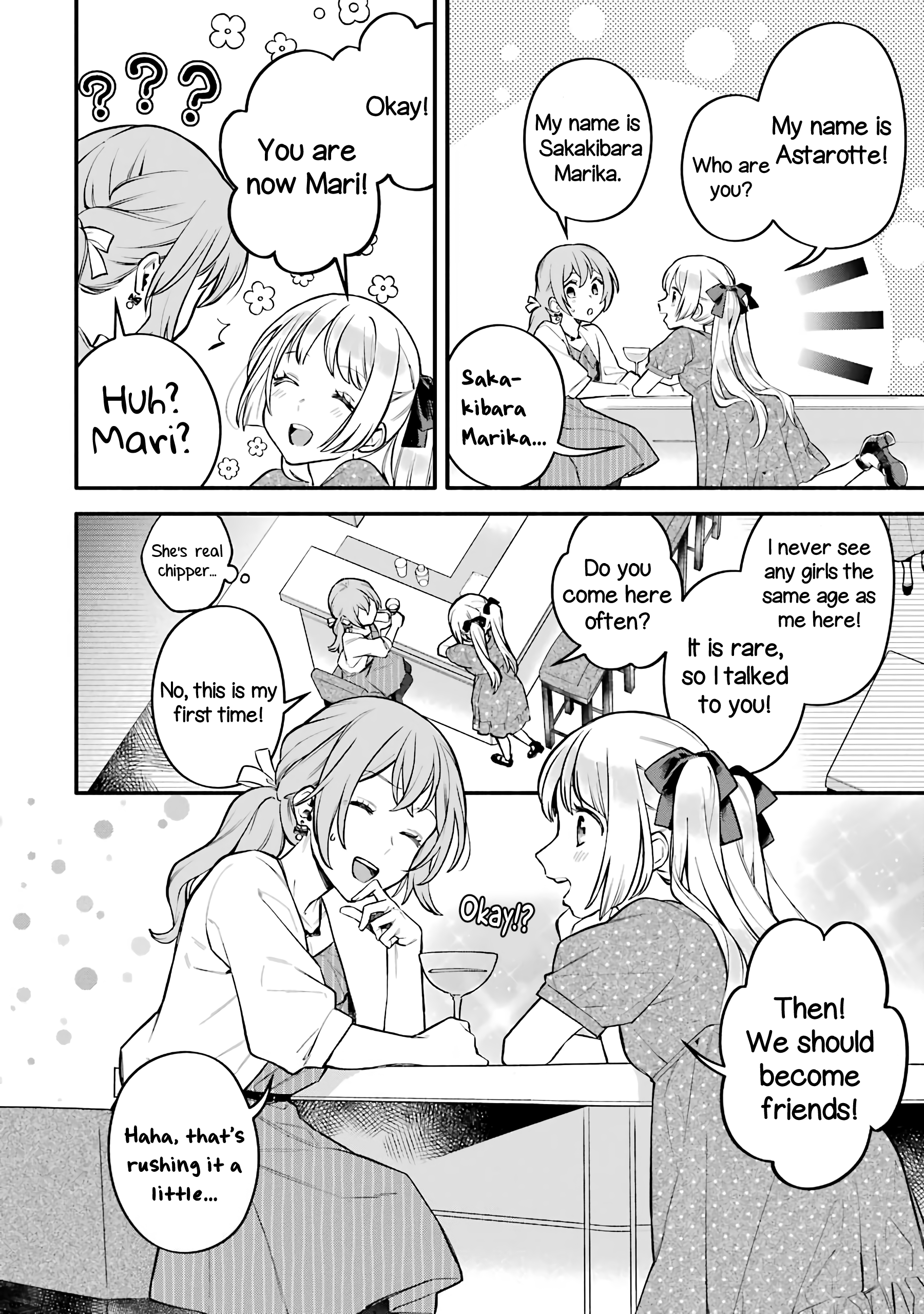 A Yuri Story About A Girl Who Insists “it’s Impossible For Two Girls To Get Together” Completely Falling Within 100 Days chapter 5 - page 18