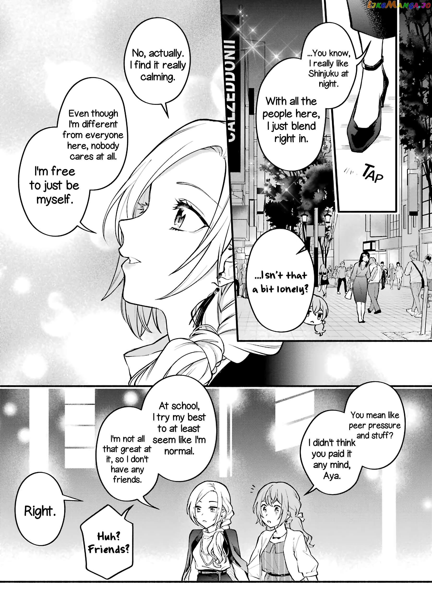 A Yuri Story About A Girl Who Insists “it’s Impossible For Two Girls To Get Together” Completely Falling Within 100 Days chapter 5 - page 23