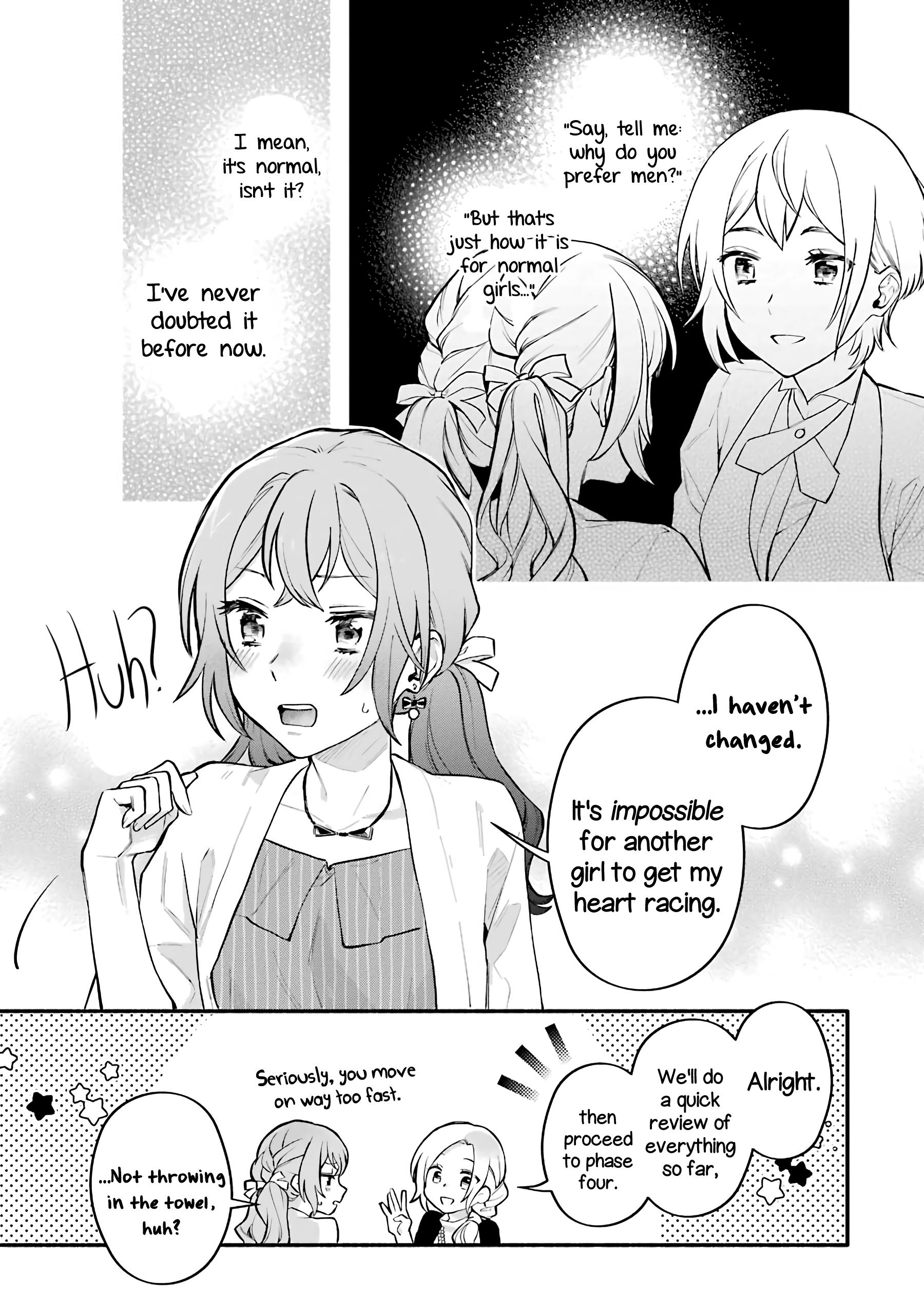 A Yuri Story About A Girl Who Insists “it’s Impossible For Two Girls To Get Together” Completely Falling Within 100 Days chapter 5 - page 33