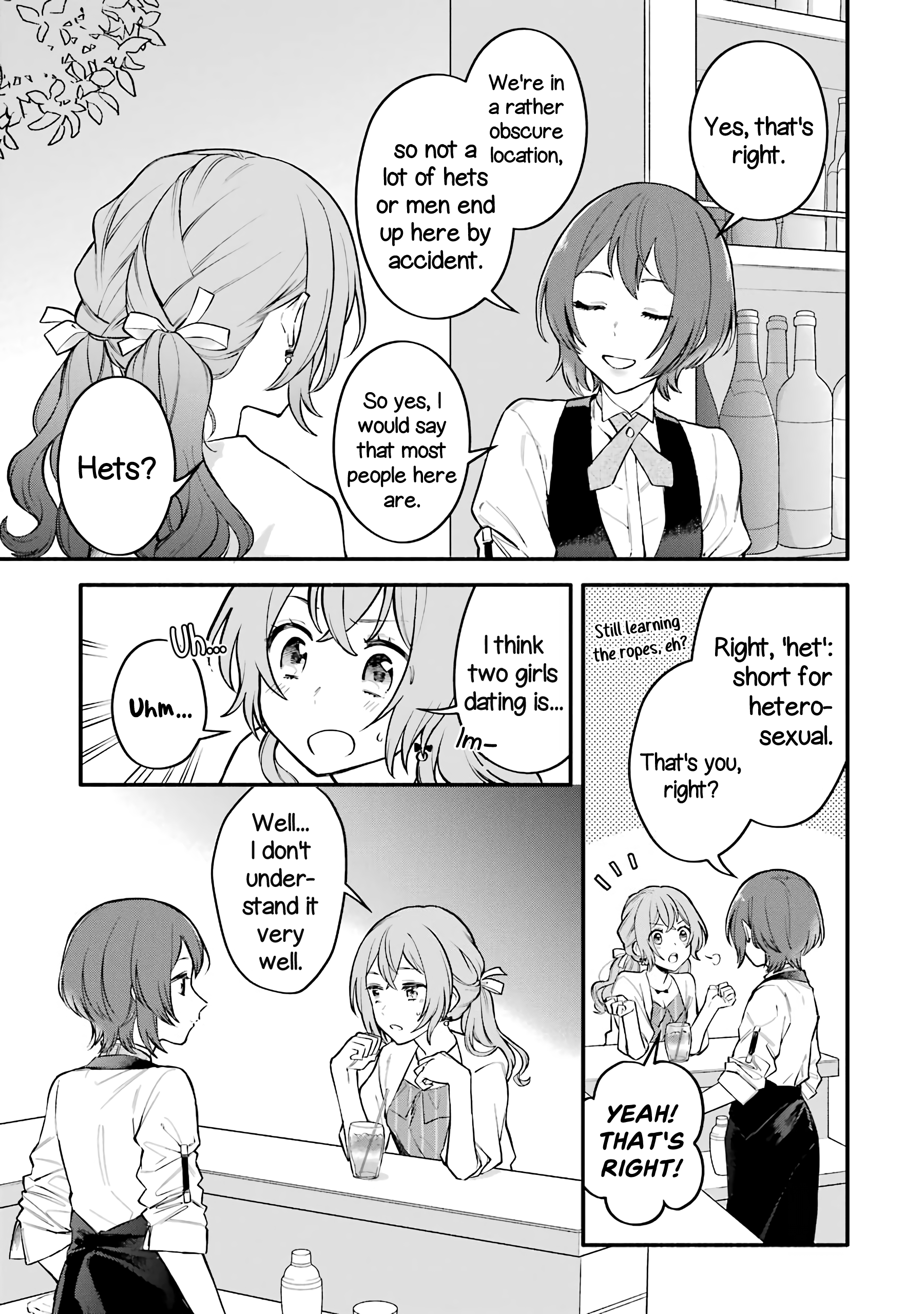 A Yuri Story About A Girl Who Insists “it’s Impossible For Two Girls To Get Together” Completely Falling Within 100 Days chapter 5 - page 5