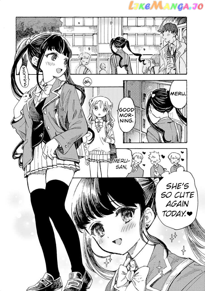 Yandere Meruko-chan Likes Her Senpai chapter 1 - page 3