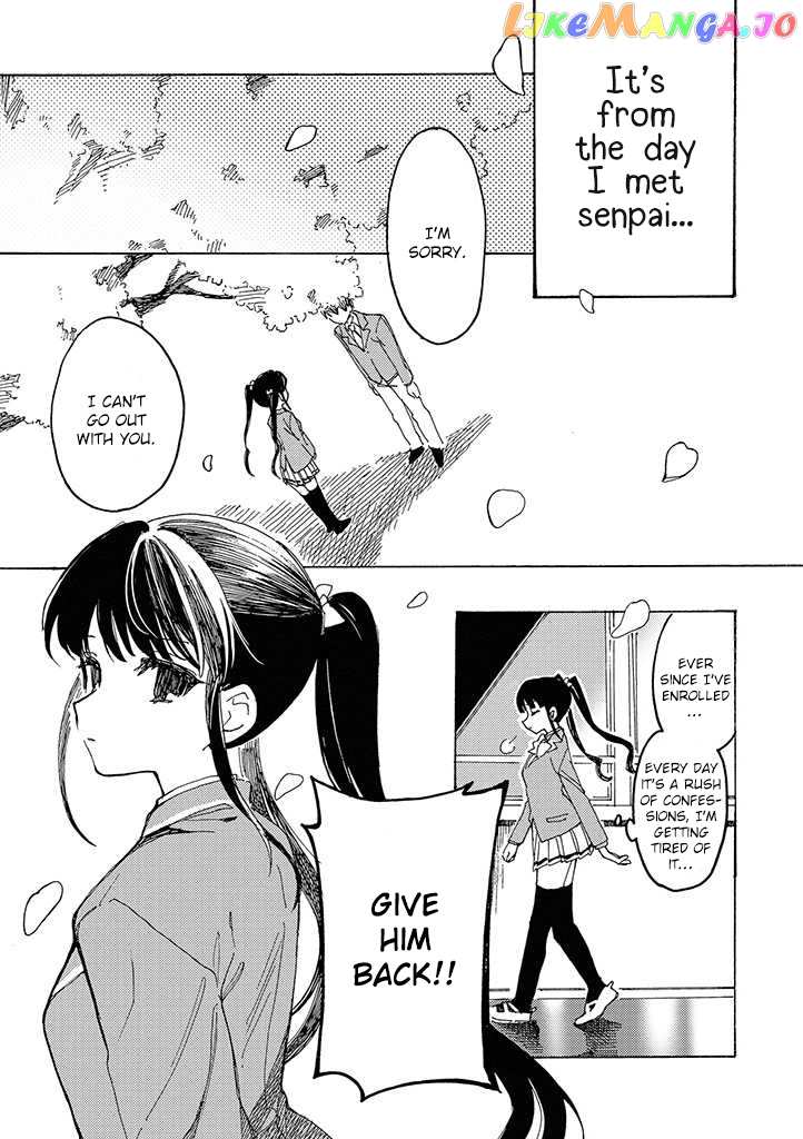 Yandere Meruko-chan Likes Her Senpai chapter 2 - page 3