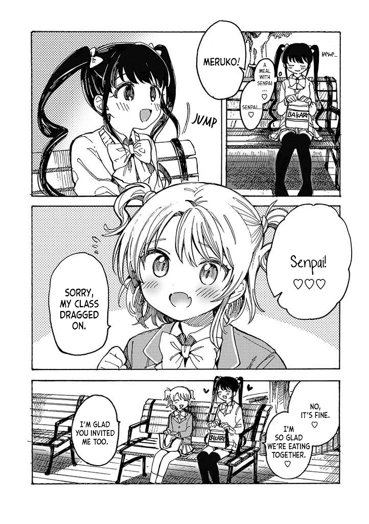 Yandere Meruko-chan Likes Her Senpai chapter 3 - page 4