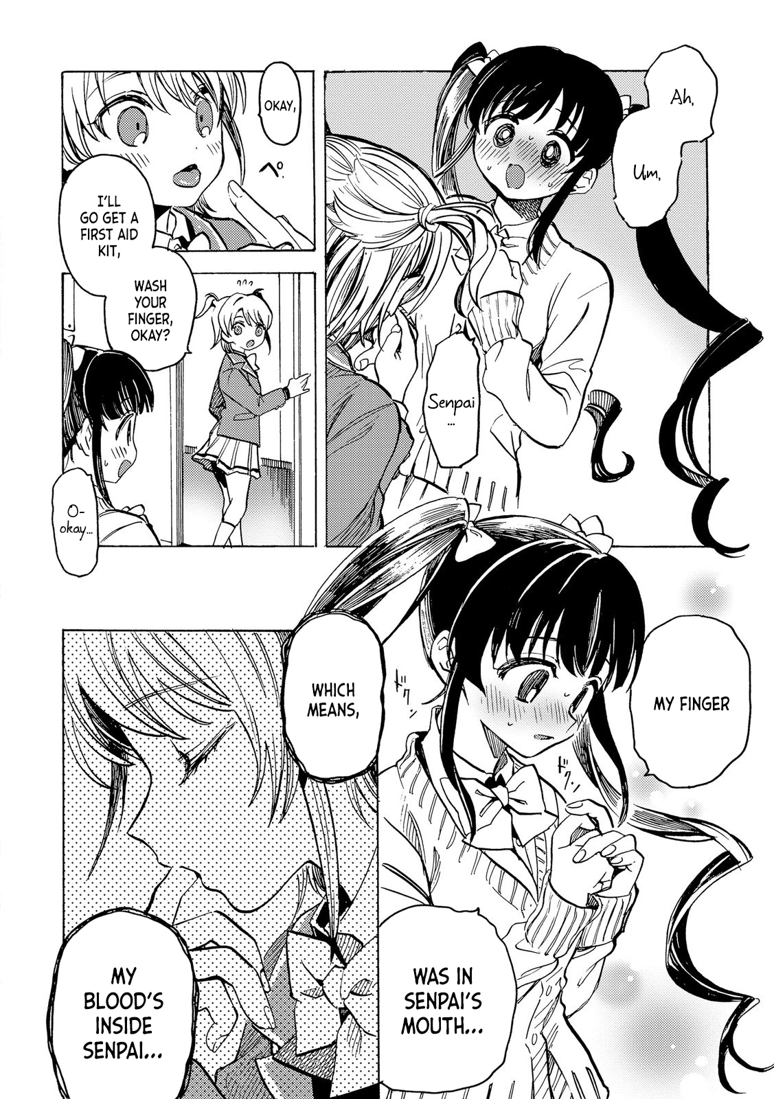 Yandere Meruko-chan Likes Her Senpai chapter 5 - page 4