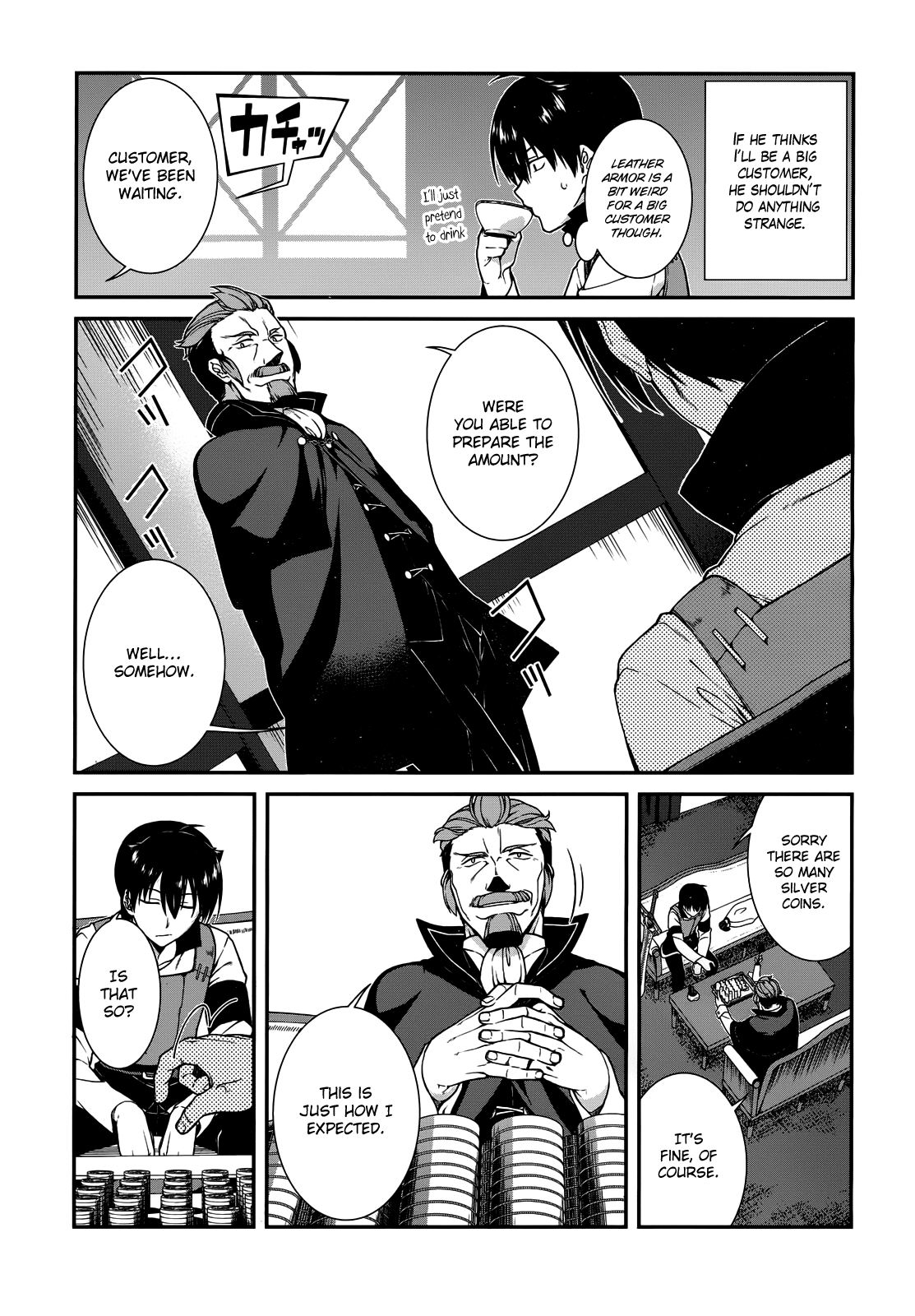 Isekai Meikyuu de Harem o chapter 9 - page 9