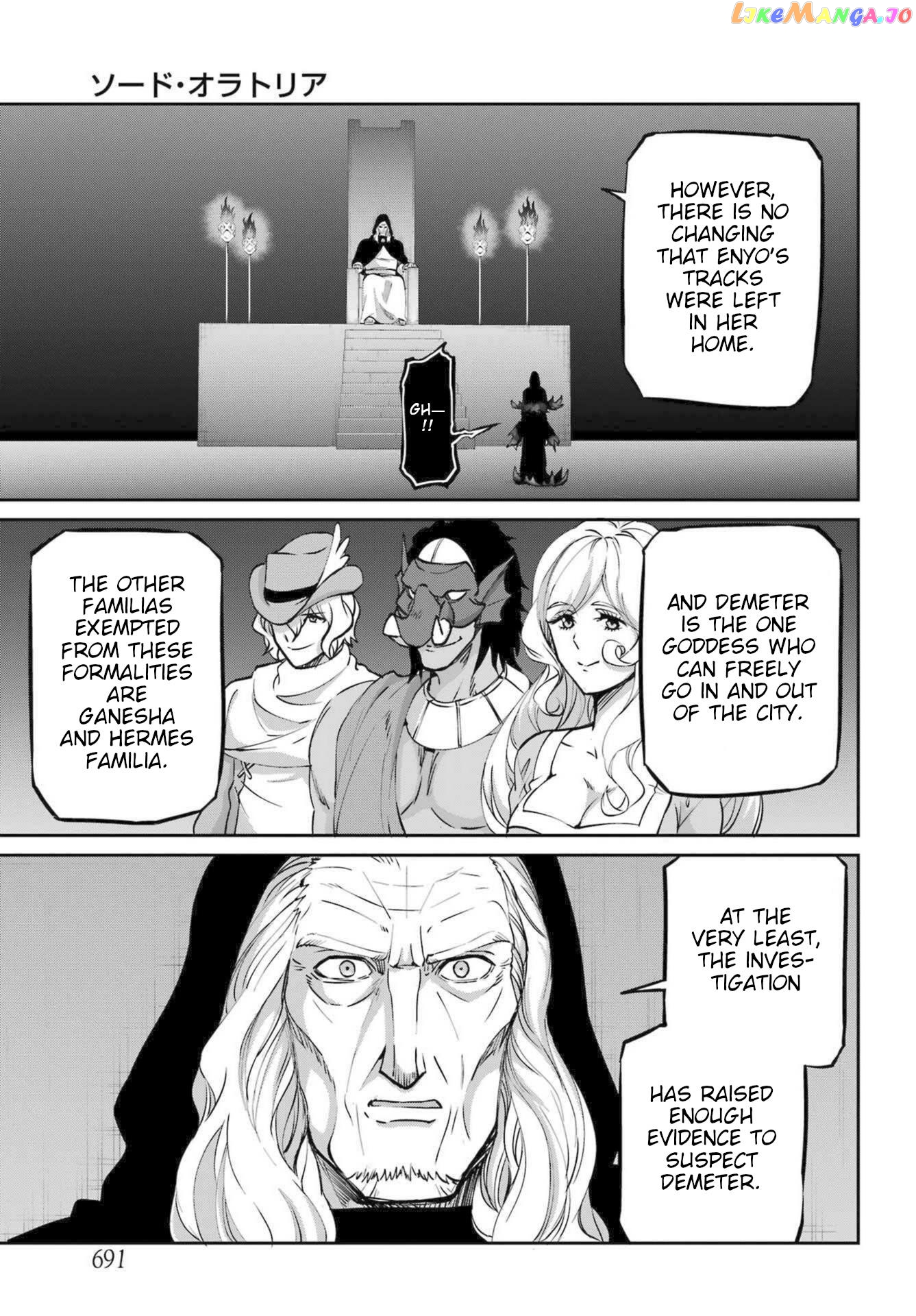 Dungeon Ni Deai O Motomeru No Wa Machigatte Iru Darou Ka Gaiden – Sword Oratoria chapter 112 - page 18