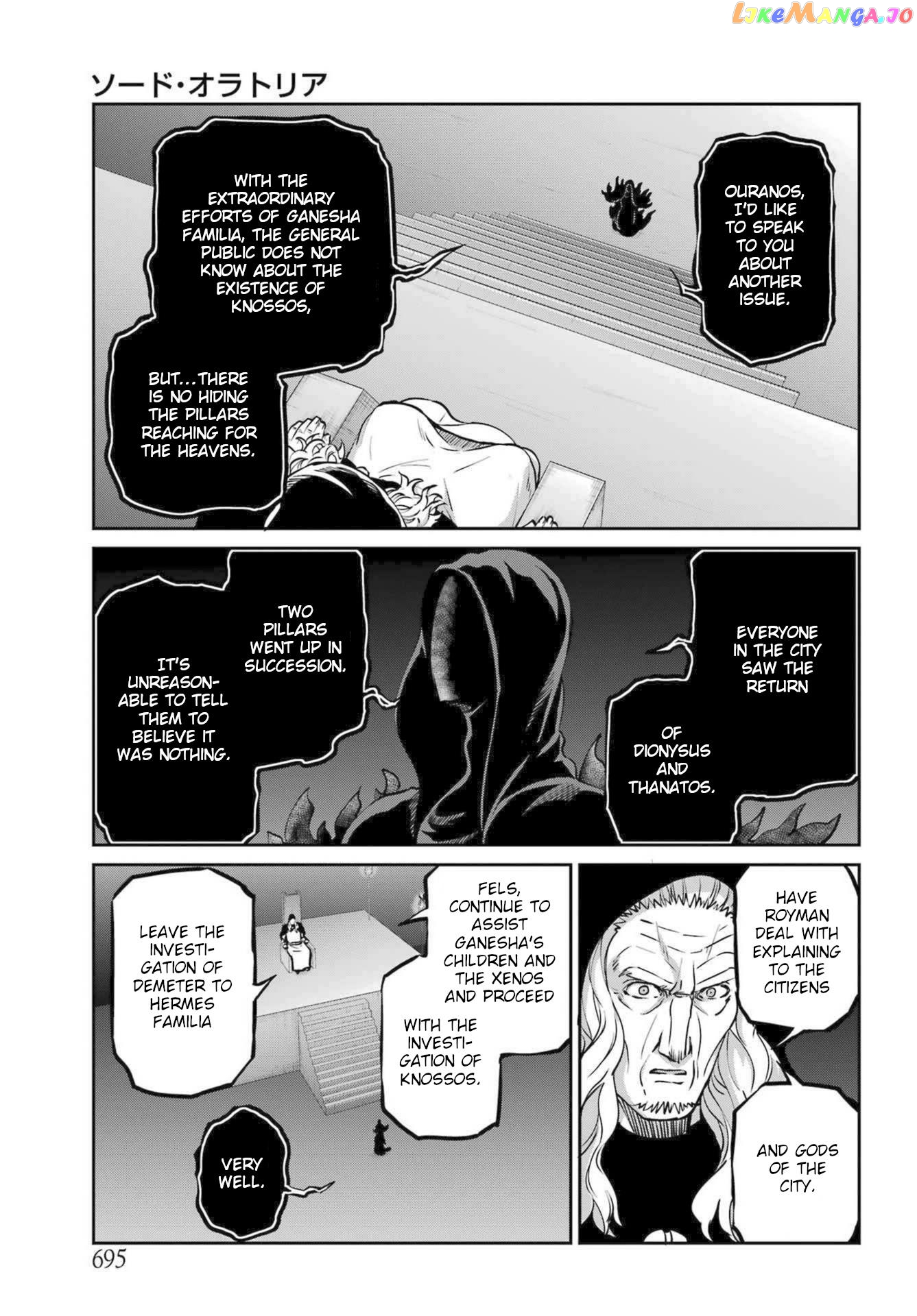 Dungeon Ni Deai O Motomeru No Wa Machigatte Iru Darou Ka Gaiden – Sword Oratoria chapter 112 - page 22