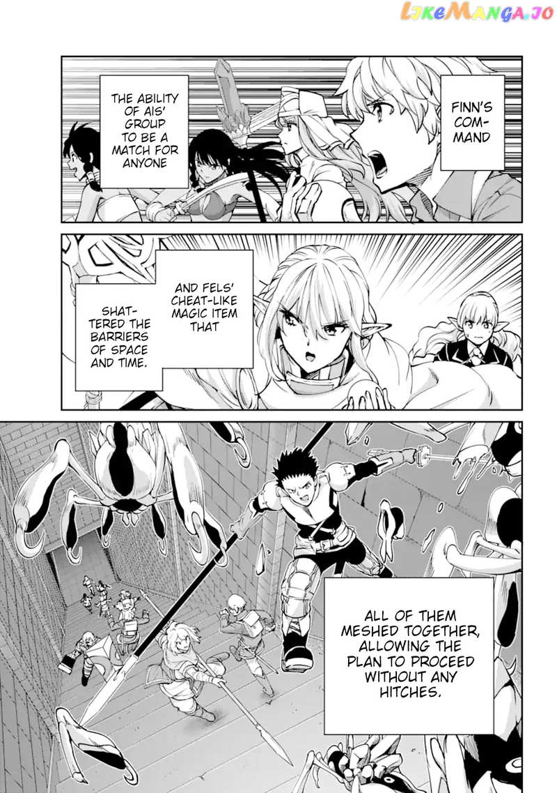 Dungeon Ni Deai O Motomeru No Wa Machigatte Iru Darou Ka Gaiden – Sword Oratoria chapter 102 - page 34