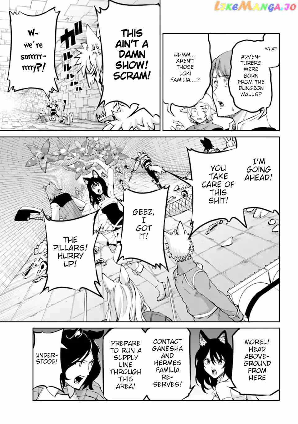 Dungeon Ni Deai O Motomeru No Wa Machigatte Iru Darou Ka Gaiden – Sword Oratoria chapter 102 - page 9