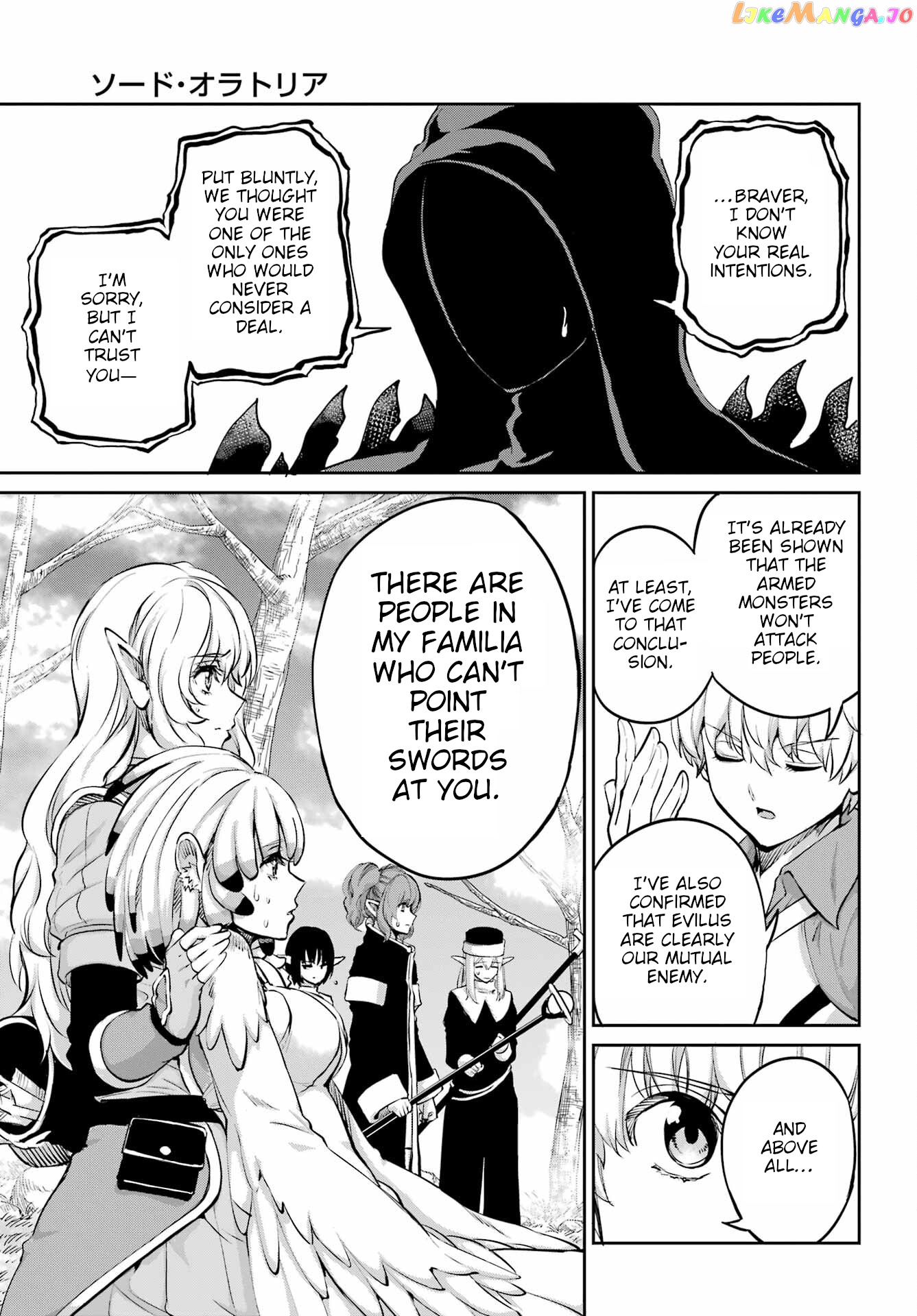 Dungeon Ni Deai O Motomeru No Wa Machigatte Iru Darou Ka Gaiden – Sword Oratoria chapter 96 - page 36