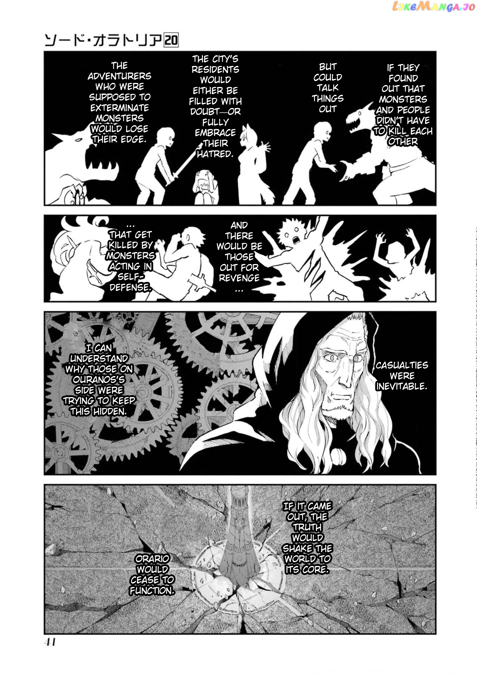 Dungeon Ni Deai O Motomeru No Wa Machigatte Iru Darou Ka Gaiden – Sword Oratoria chapter 83 - page 43