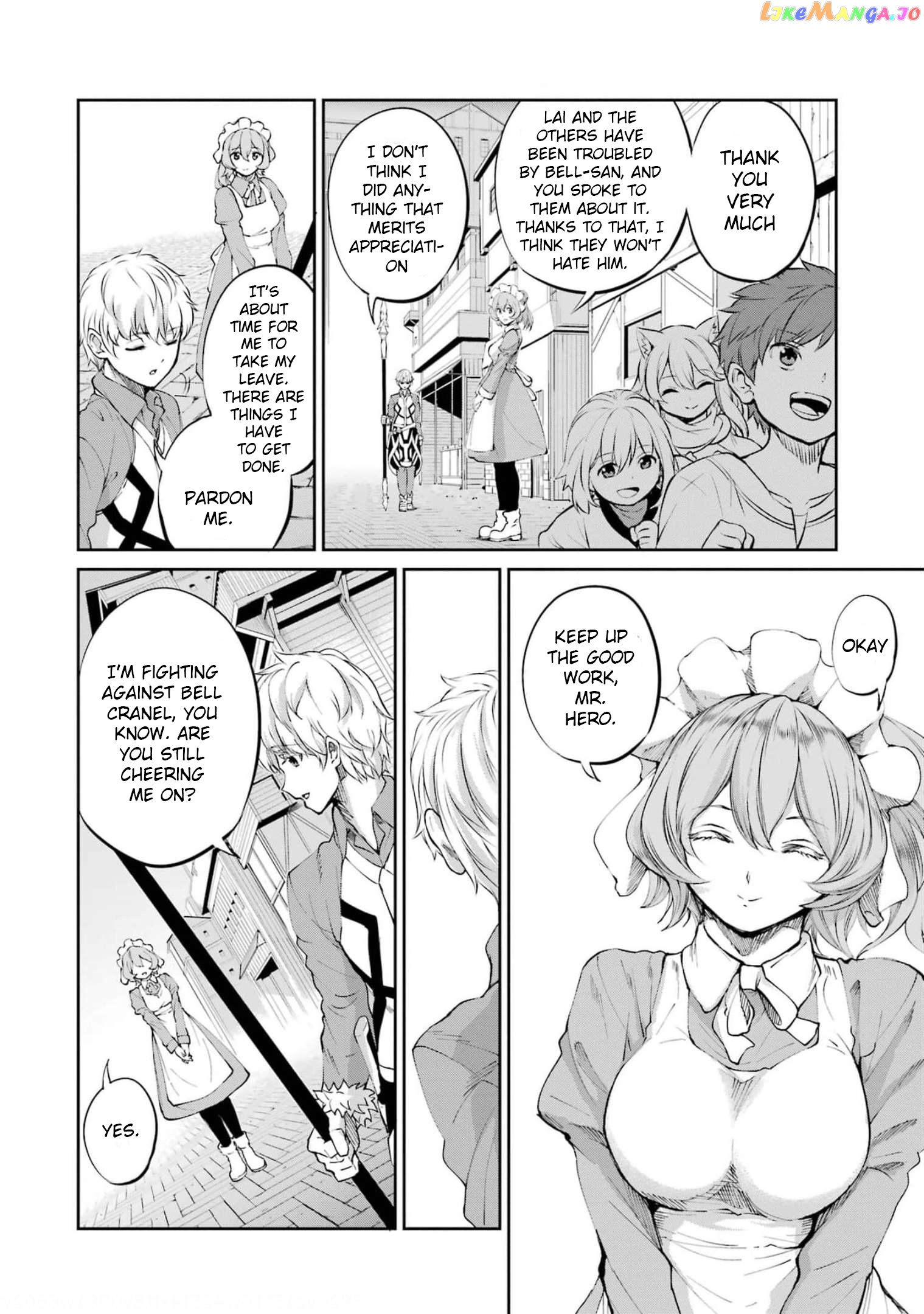 Dungeon Ni Deai O Motomeru No Wa Machigatte Iru Darou Ka Gaiden – Sword Oratoria chapter 83 - page 54