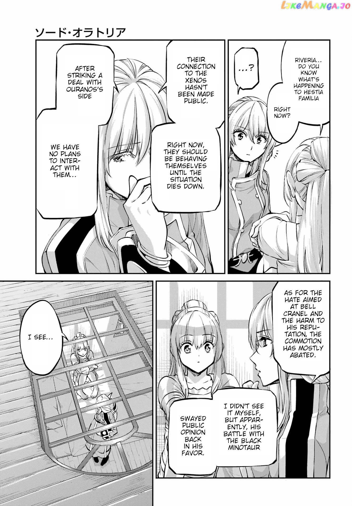 Dungeon Ni Deai O Motomeru No Wa Machigatte Iru Darou Ka Gaiden – Sword Oratoria chapter 97 - page 43