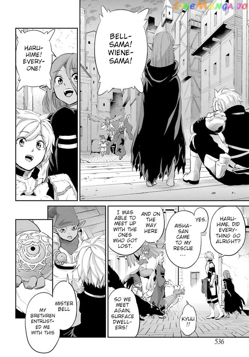 Dungeon Ni Deai O Motomeru No Wa Machigatte Iru Darou Ka Gaiden – Sword Oratoria chapter 91 - page 38