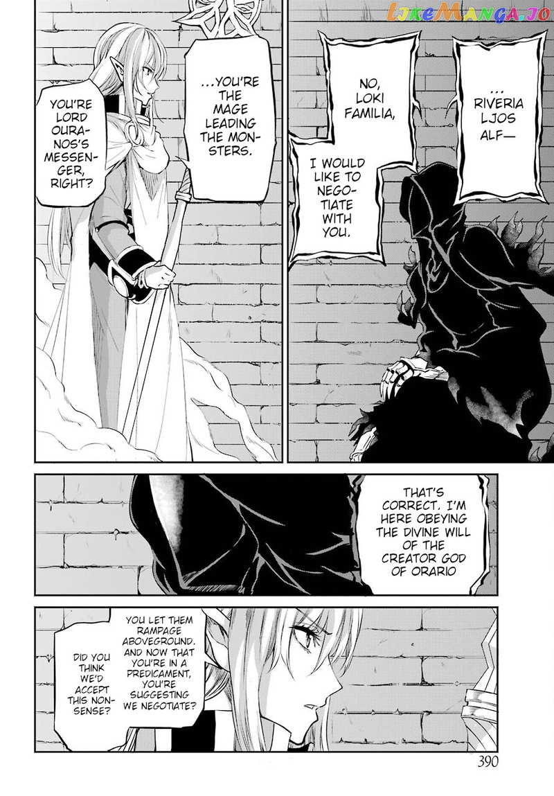 Dungeon Ni Deai O Motomeru No Wa Machigatte Iru Darou Ka Gaiden – Sword Oratoria chapter 92 - page 40