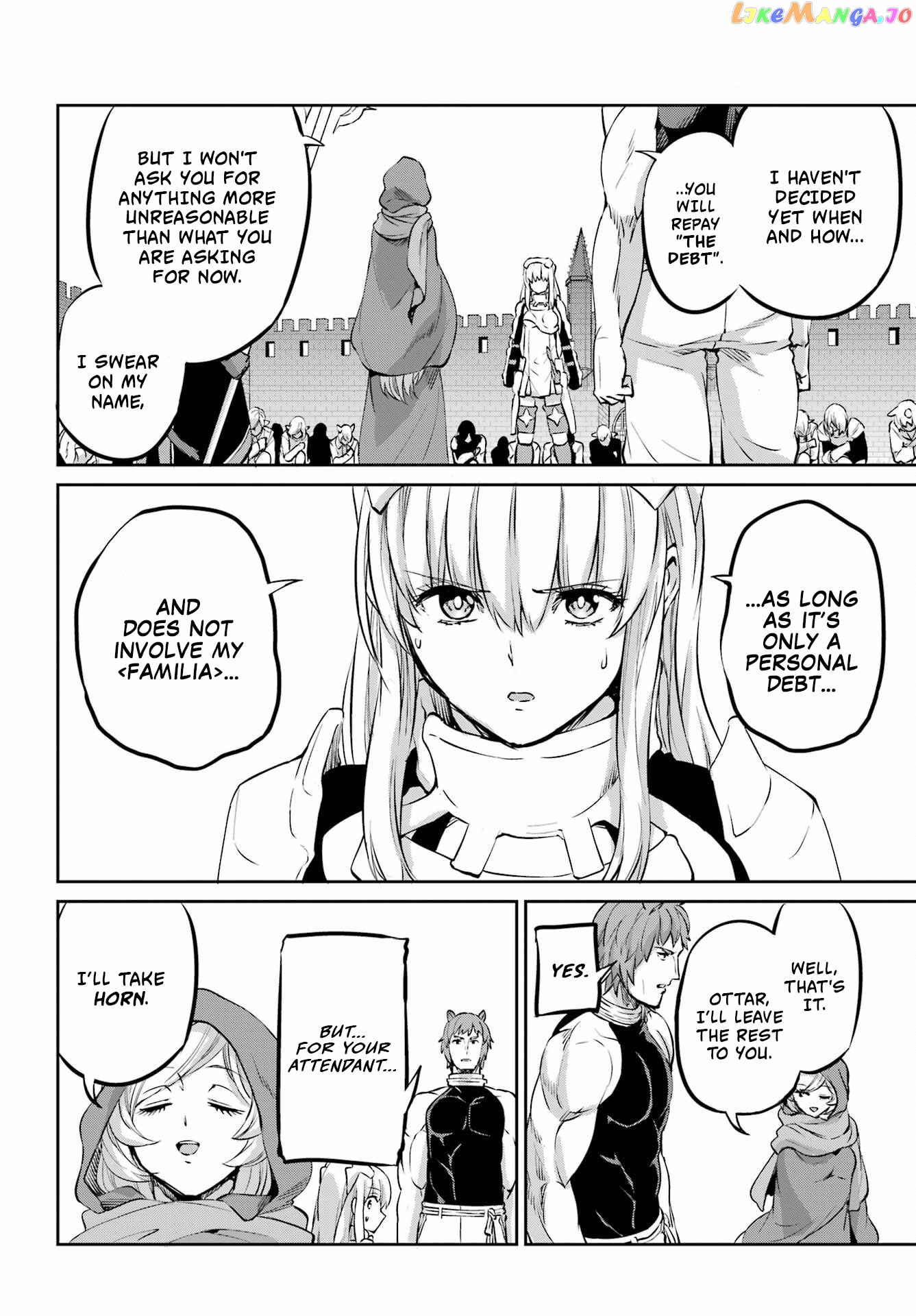 Dungeon Ni Deai O Motomeru No Wa Machigatte Iru Darou Ka Gaiden – Sword Oratoria chapter 98 - page 32