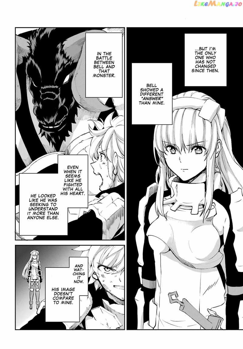 Dungeon Ni Deai O Motomeru No Wa Machigatte Iru Darou Ka Gaiden – Sword Oratoria chapter 98 - page 4