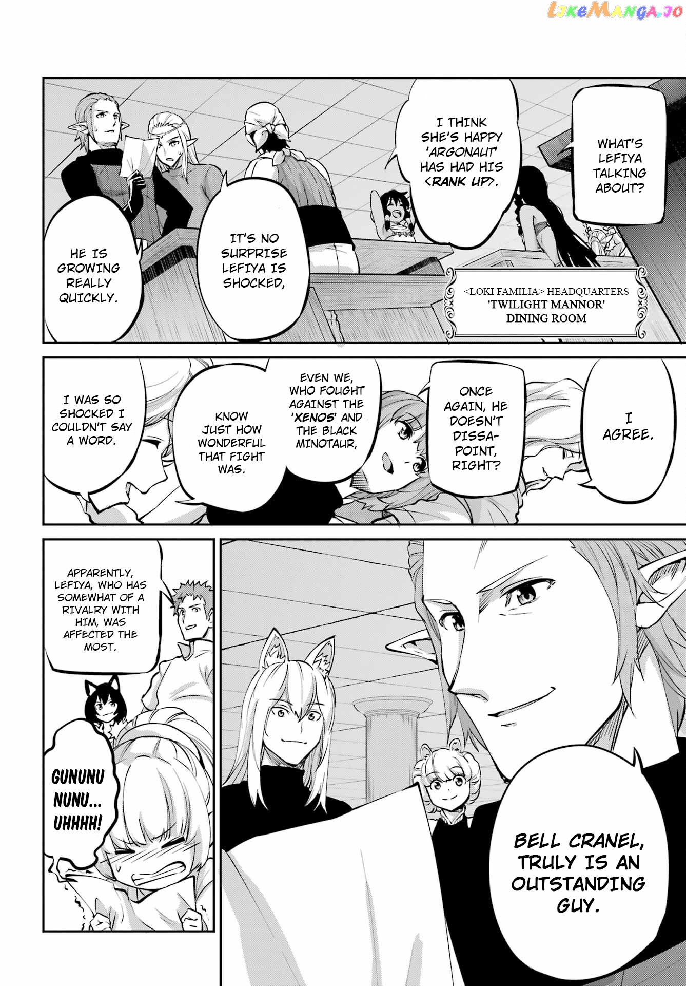 Dungeon Ni Deai O Motomeru No Wa Machigatte Iru Darou Ka Gaiden – Sword Oratoria chapter 99 - page 13