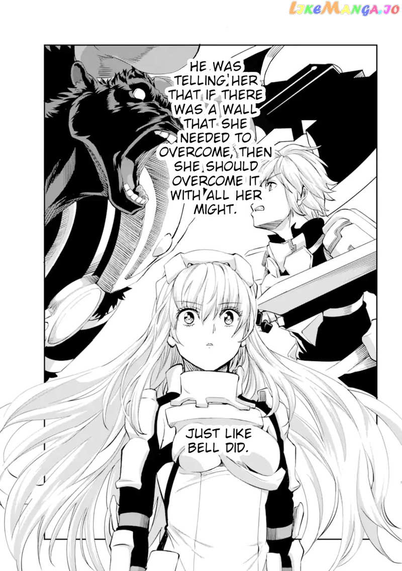 Dungeon Ni Deai O Motomeru No Wa Machigatte Iru Darou Ka Gaiden – Sword Oratoria chapter 100 - page 14