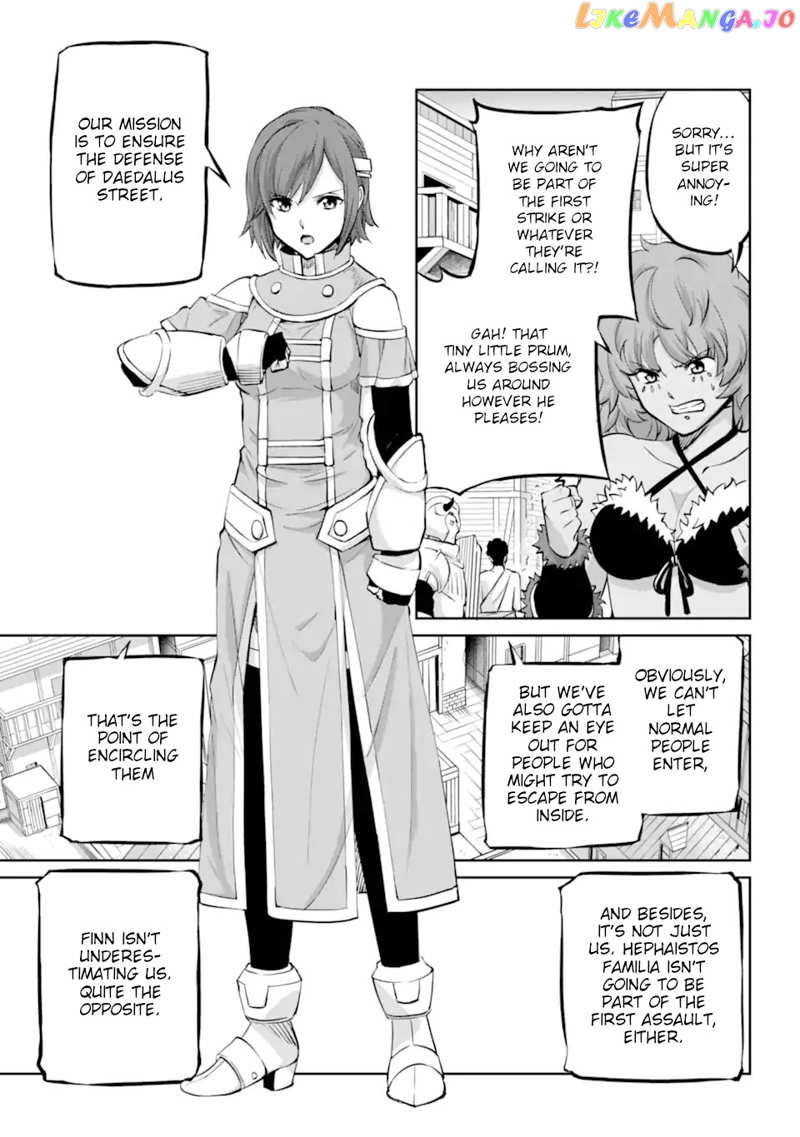 Dungeon Ni Deai O Motomeru No Wa Machigatte Iru Darou Ka Gaiden – Sword Oratoria chapter 100 - page 22