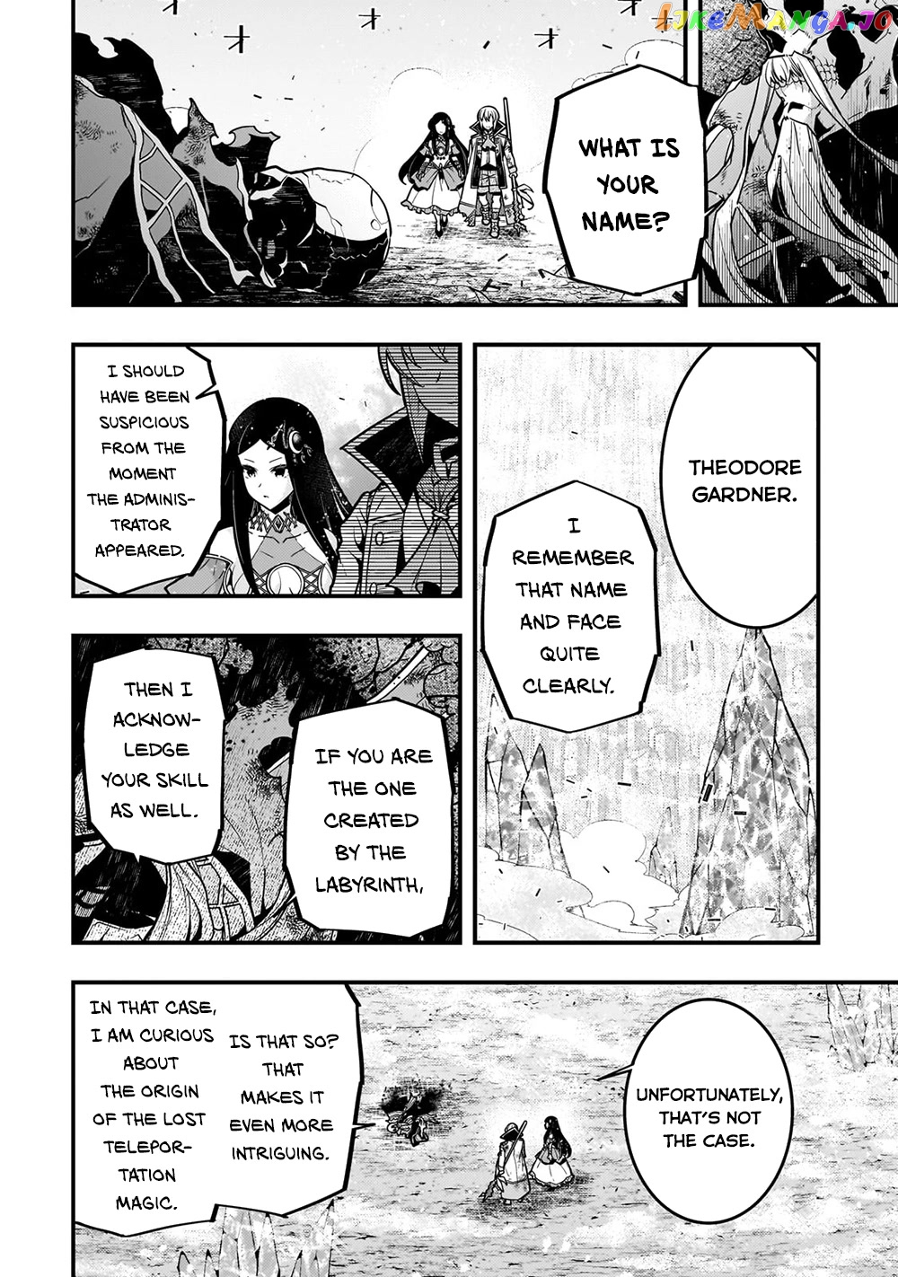 Kyoukai Meikyuu to Ikai no Majutsushi chapter 60 - page 16