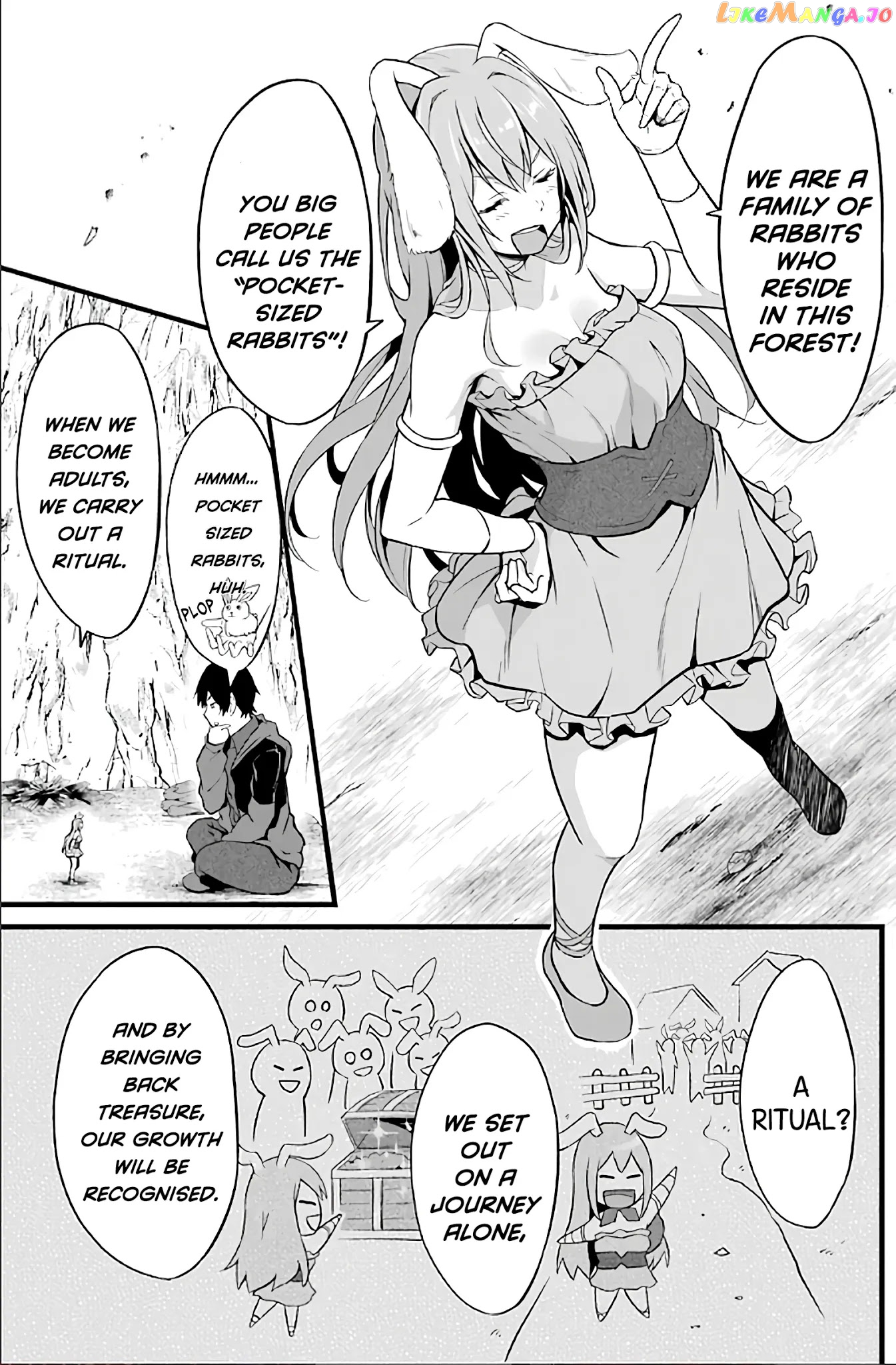 Yuru Fuwa Noka No Moji Bake Skill chapter 2 - page 3