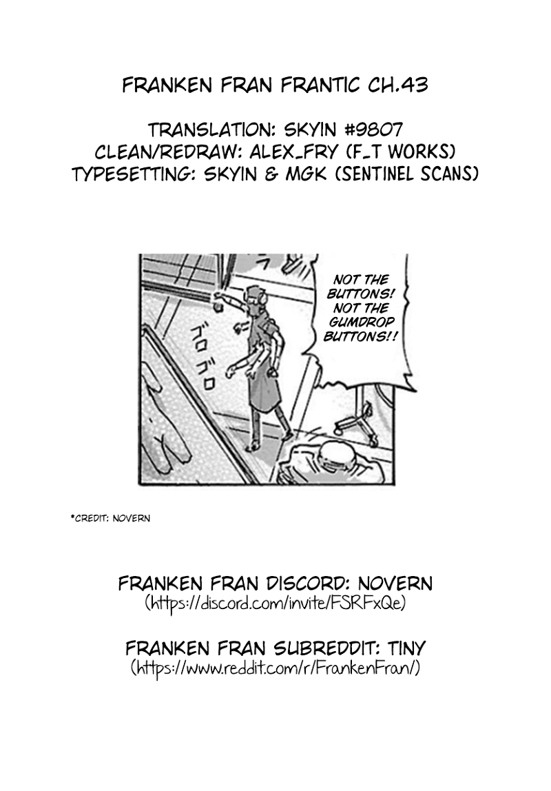 Franken Fran Frantic chapter 43 - page 25