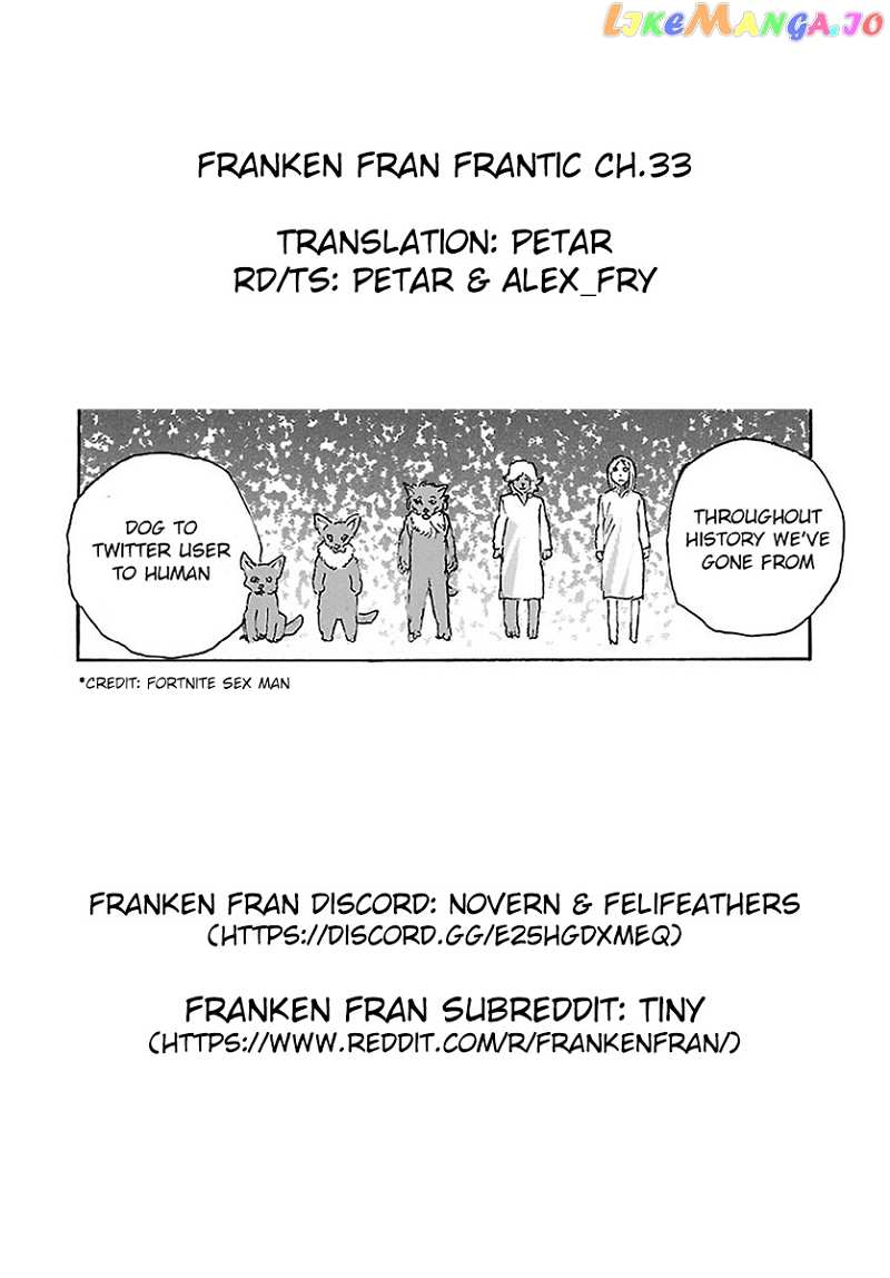 Franken Fran Frantic chapter 33 - page 23