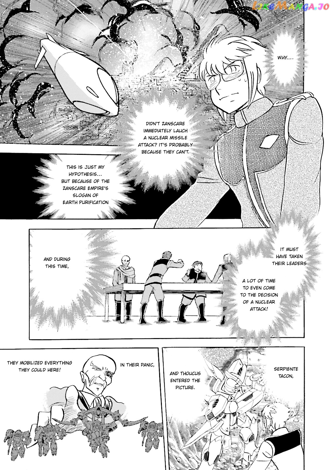 Kidou Senshi Crossbone Gundam Ghost chapter 33 - page 15