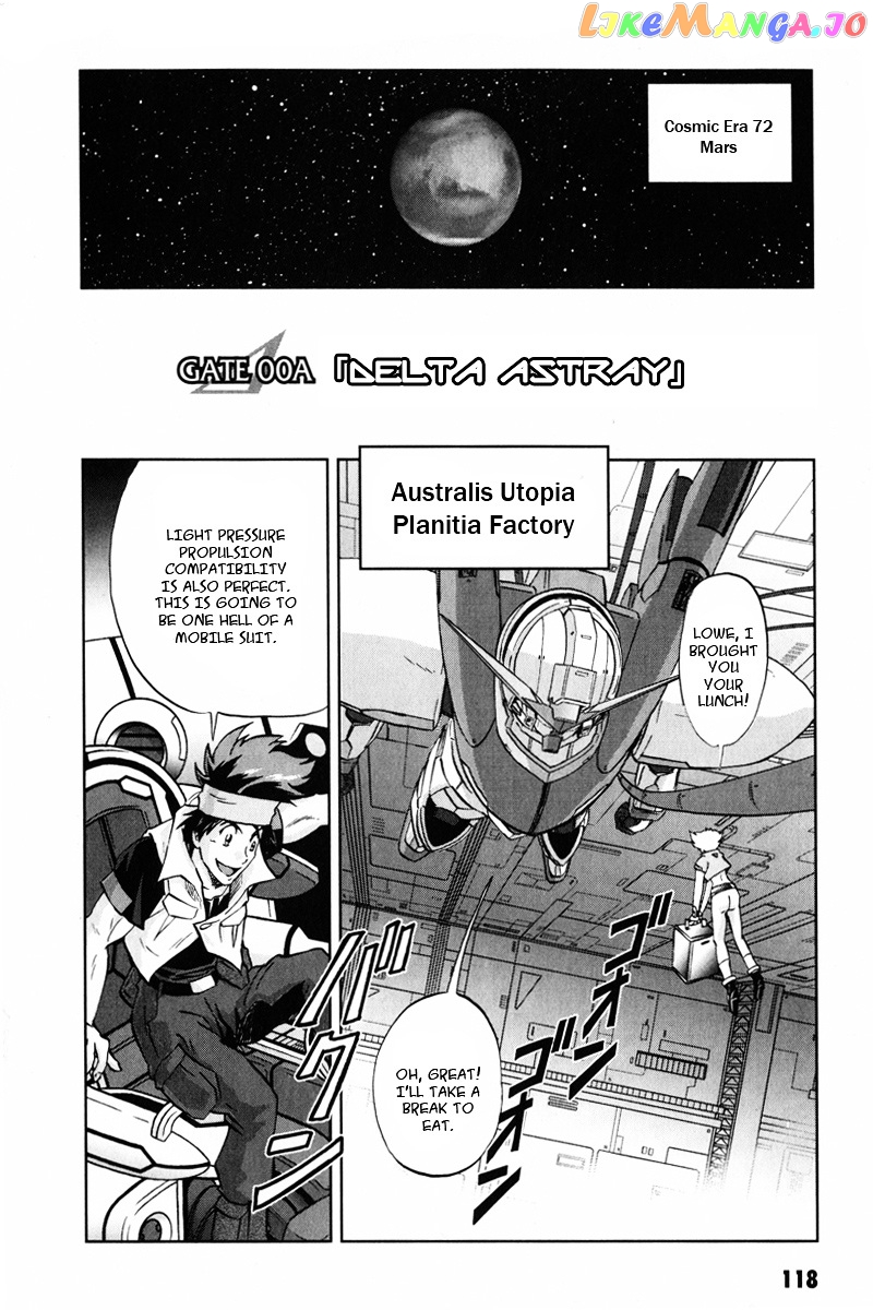 Kidou Senshi Gundam Seed C.e.73 Delta Astray chapter 3.5 - page 1
