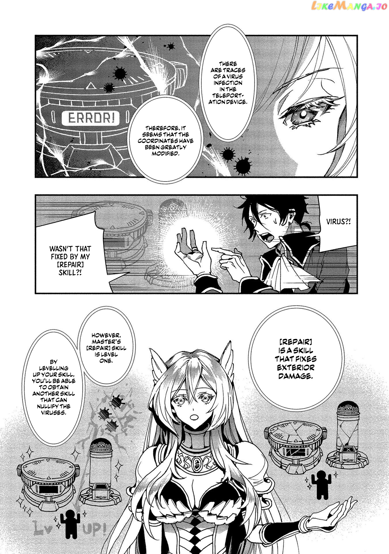 Class Shoukan Ni Makikomareta Kyoushi, Hazure Sukiru De Kikai Shoujo Wo Shuuri Suru chapter 2 - page 12