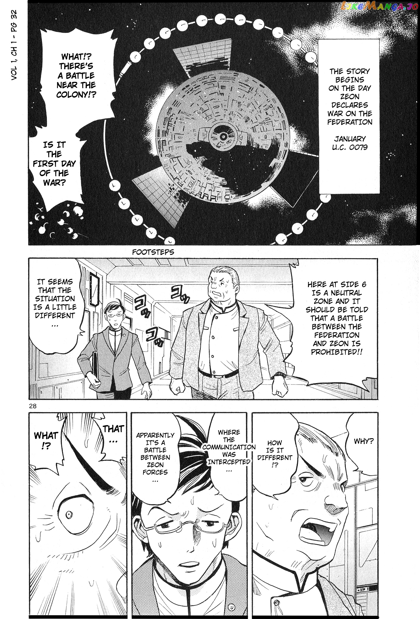 Mobile Suit Gundam Aggressor chapter 1 - page 28