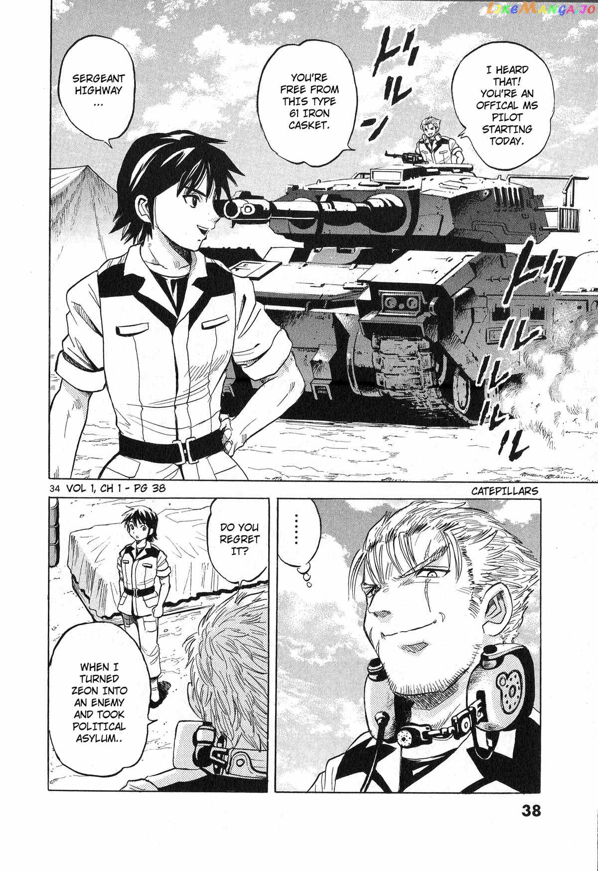 Mobile Suit Gundam Aggressor chapter 1 - page 34